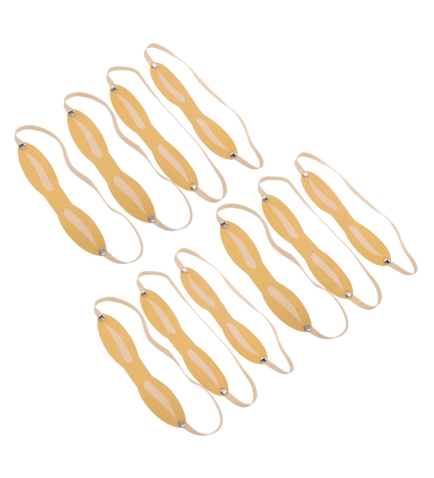 NOLITOY 10pcs Eyebrow Practice Skin Eye Brow Pen Fake Practice Skin Fake Skin Practice Tools Water Proof 22X3X0.2CM As Shown - Buy Online on GoSupps.com