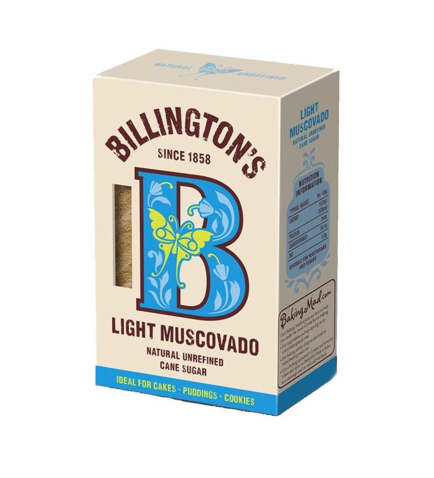 Billingtons | Sugar - Light Muscovado | 3 x 500g