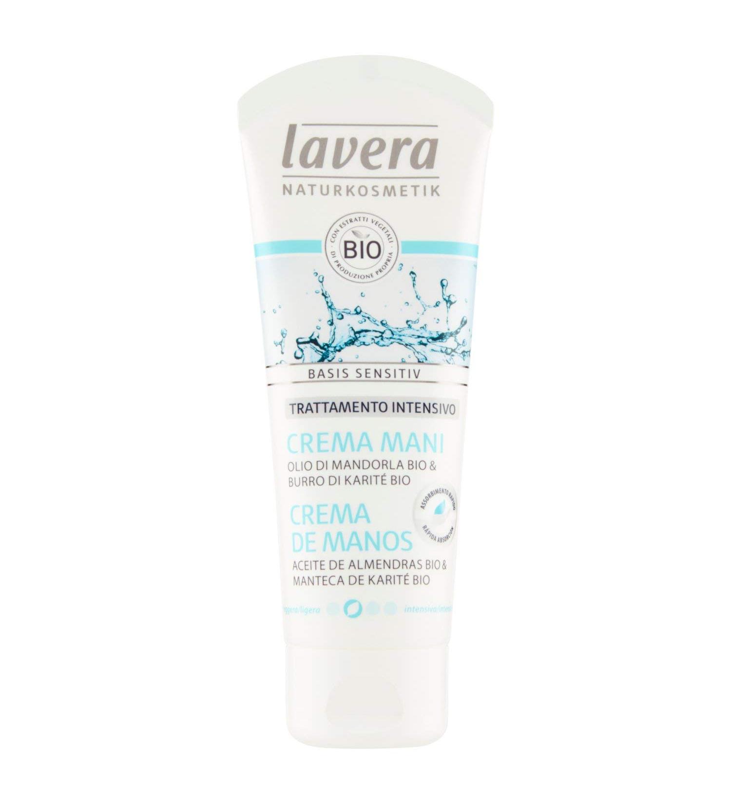 Buy Lavera Hand Cream (4 x 75ml) Organic Almond Oil & Shea Butter Vegan Natural Cosmetics 100% Certified Skin Care - Buy Online on GoSupps.com