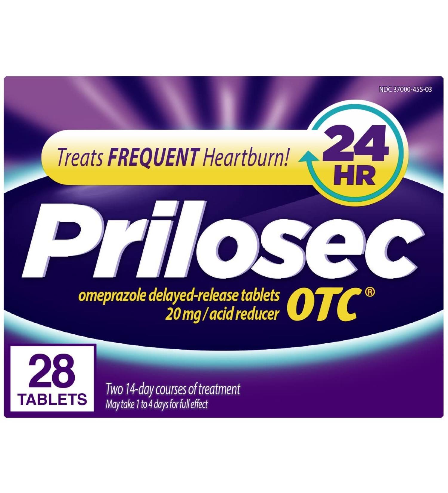 Prilosec OTC: Fast-Acting Heartburn Relief | Buy Online - Buy Online on GoSupps.com