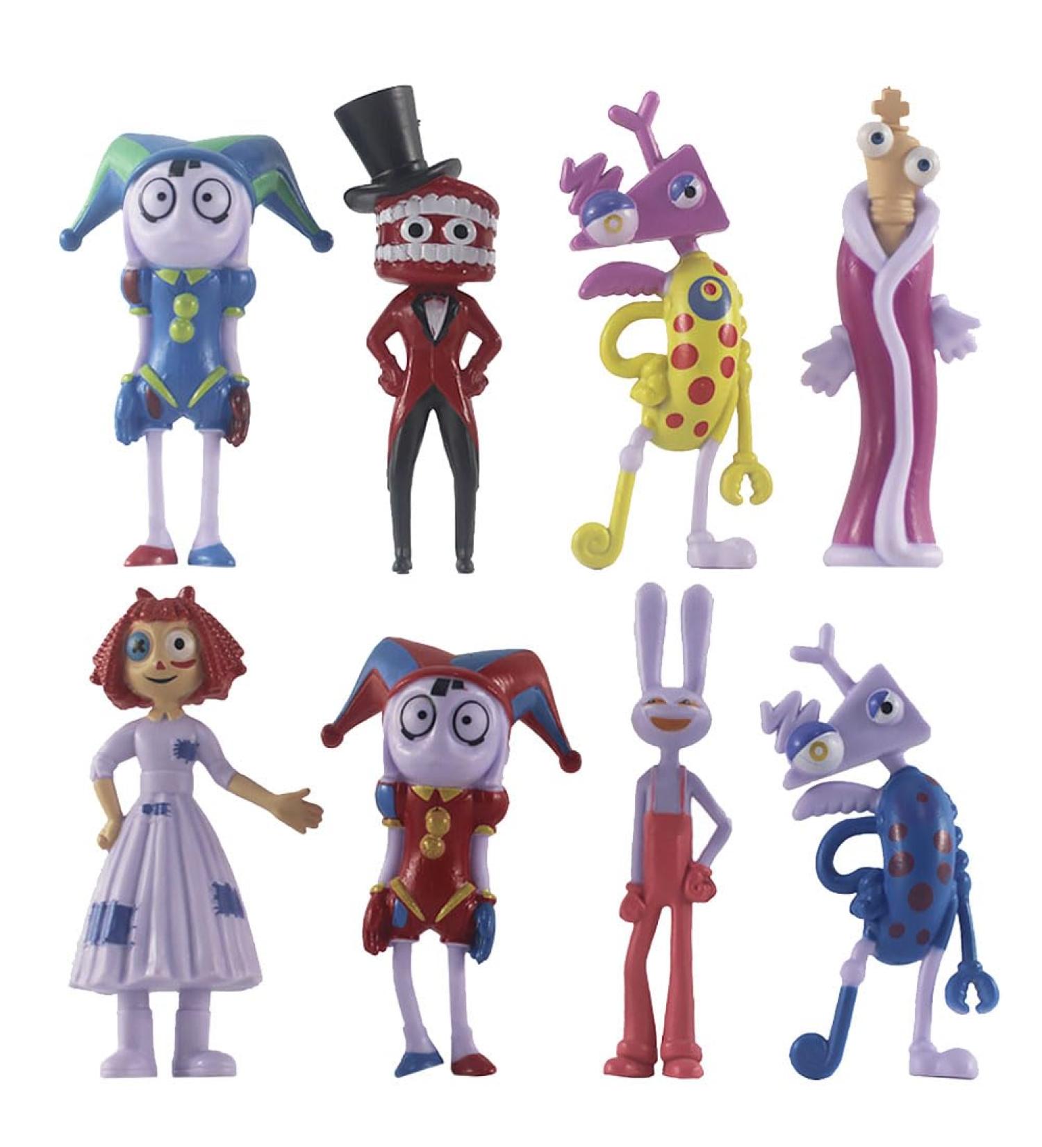 8PCS Amazing Mini Figures Amazing Cake Toppers Cake Decoration Mini Figures Set for Boys Girls Birthday Party Babay Showers Celebration Supplies - Buy Online on GoSupps.com