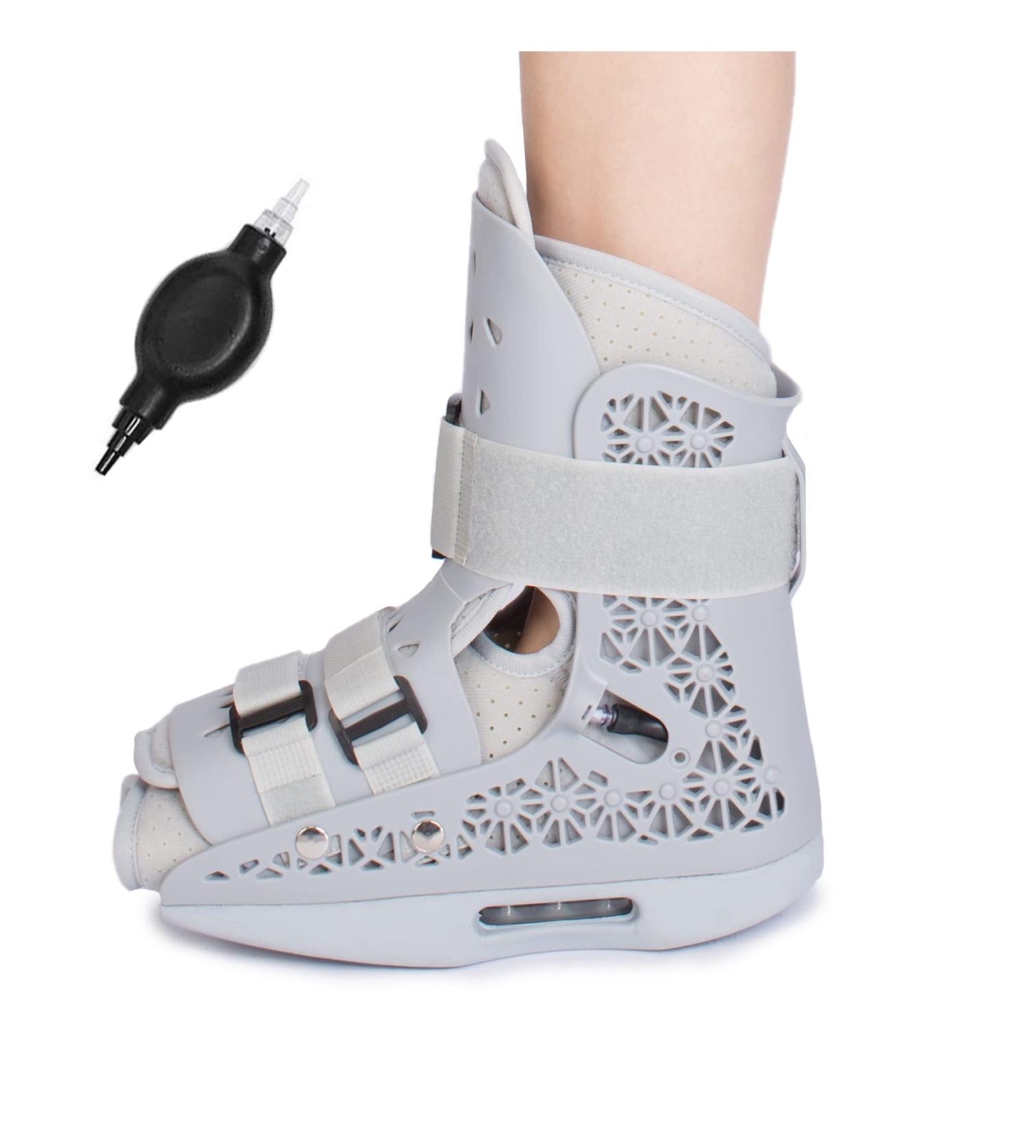 Medical Inflatable Hiking Shoe Walker Boot Air Walker Orthesis for Ankle Pain Stress Fractures & Achilles Tendon Relief - Buy Online on GoSupps.com