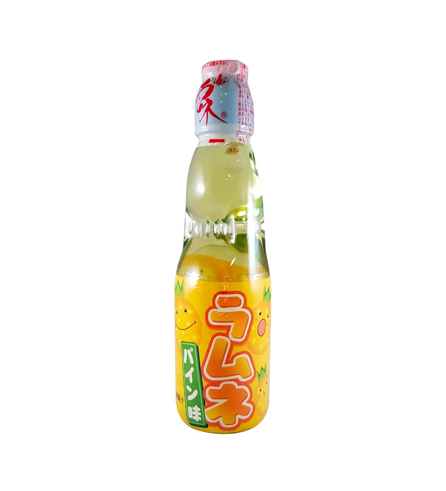Hatakosen Ramune Soda - Pineapple Flavour 200ml