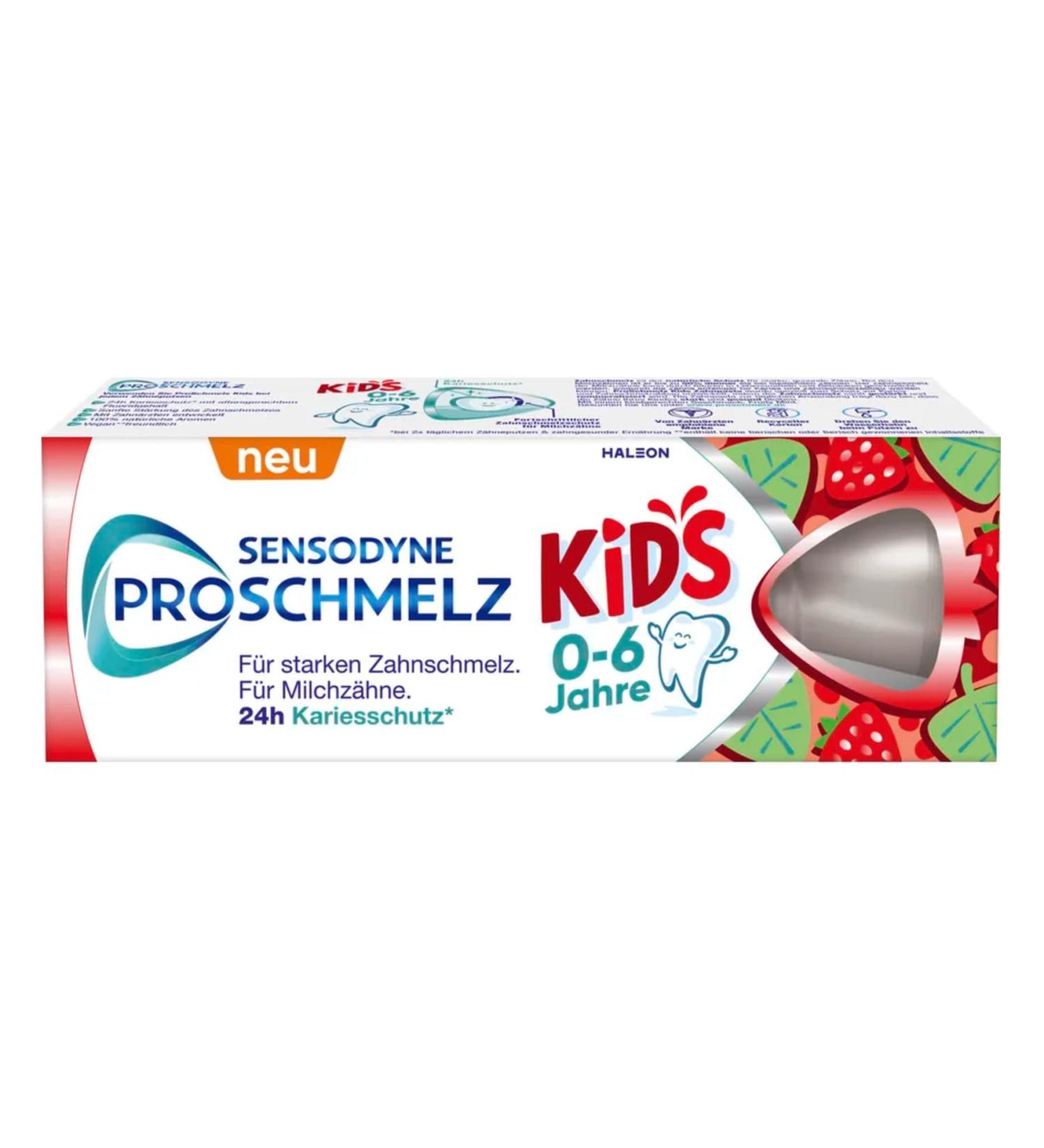  PROSCHMELZ Sensodyne ProSchmelz Toothpaste for children from 0 to 6 years old - For strong enamel - 50 ml - Buy Online on GoSupps.com