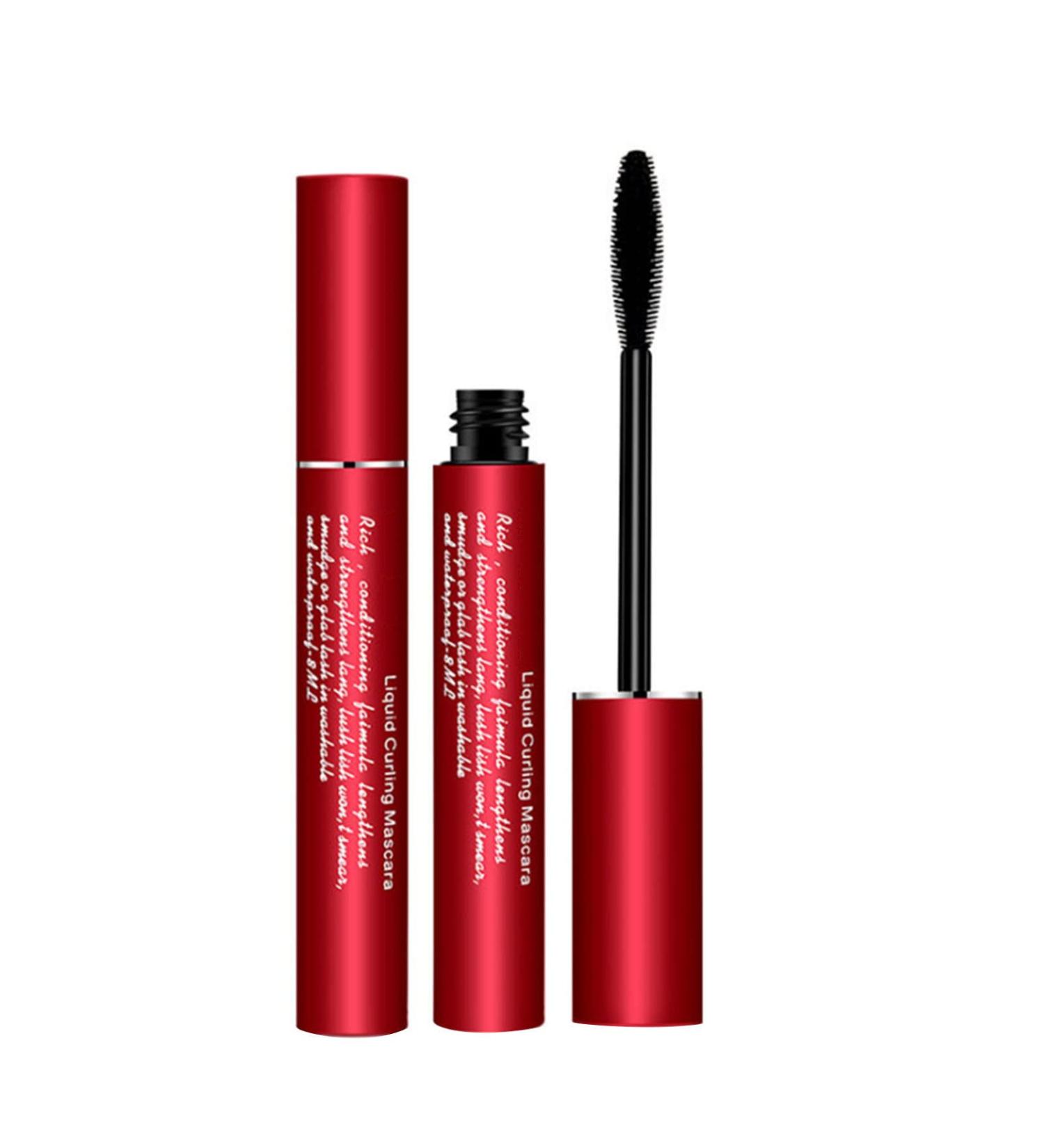 Lash Extension Mascara Natural Lengthening and Thick Mascaras | Long Lasting Lashes Mascara Gentle to Eyes No Smudging Easy to Be Removed Qmisify - Buy Online on GoSupps.com