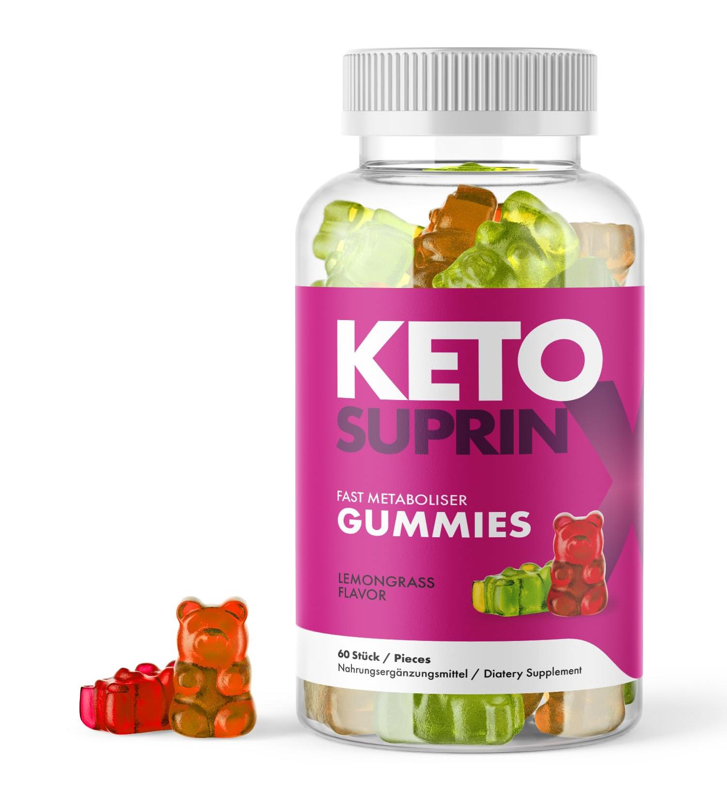 Ketosuprine Gummies for Women & Men - 60 Count - Best Weight Loss & Keto Support Supplement - Buy Online on GoSupps.com