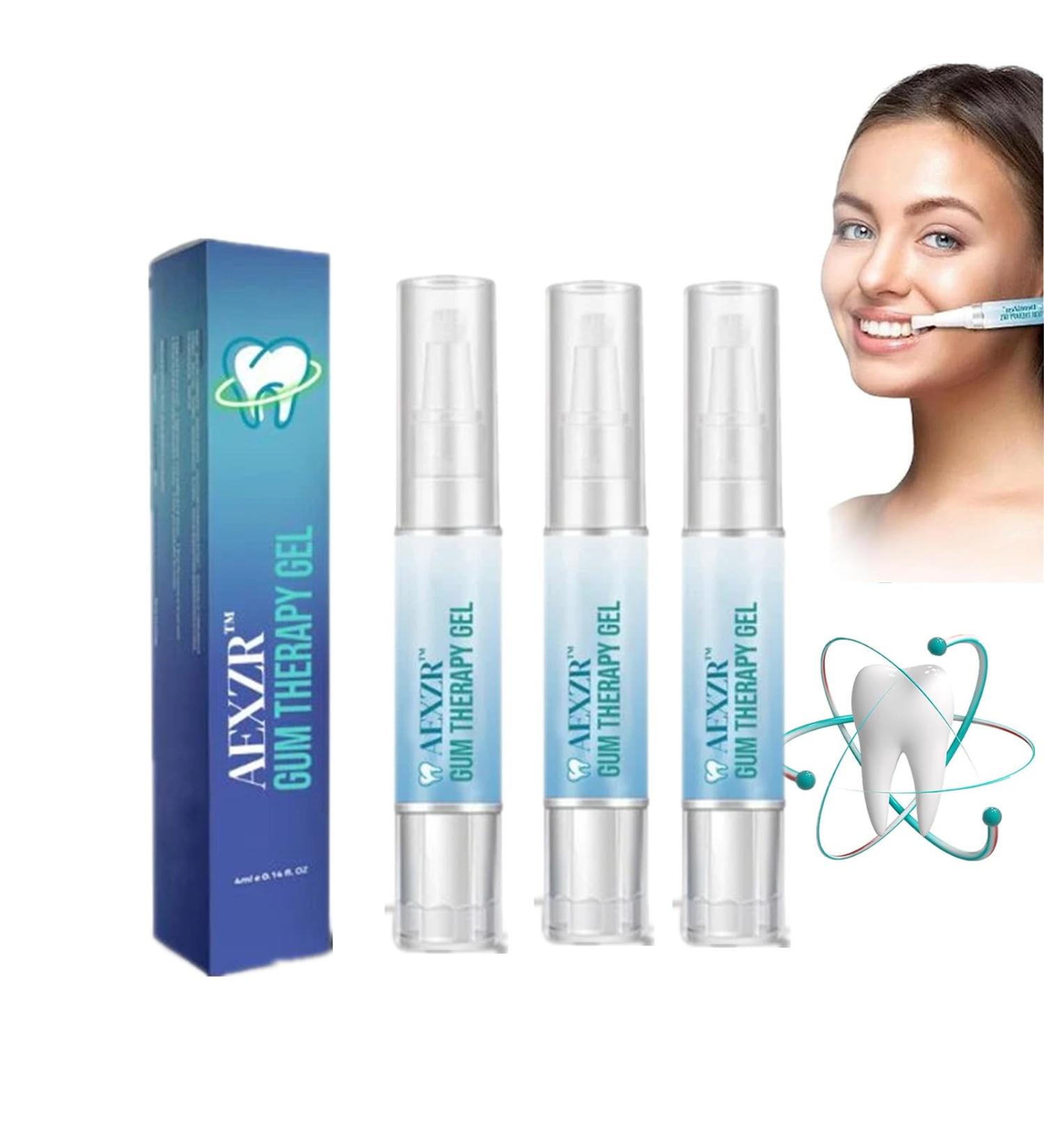 Top Dental Care Set: Alouver Tooth Products - Whitening Pen Gum Therapy Gel Tooth Alarm Essence (3 Pieces) - International Shipping Available - Buy Online on GoSupps.com