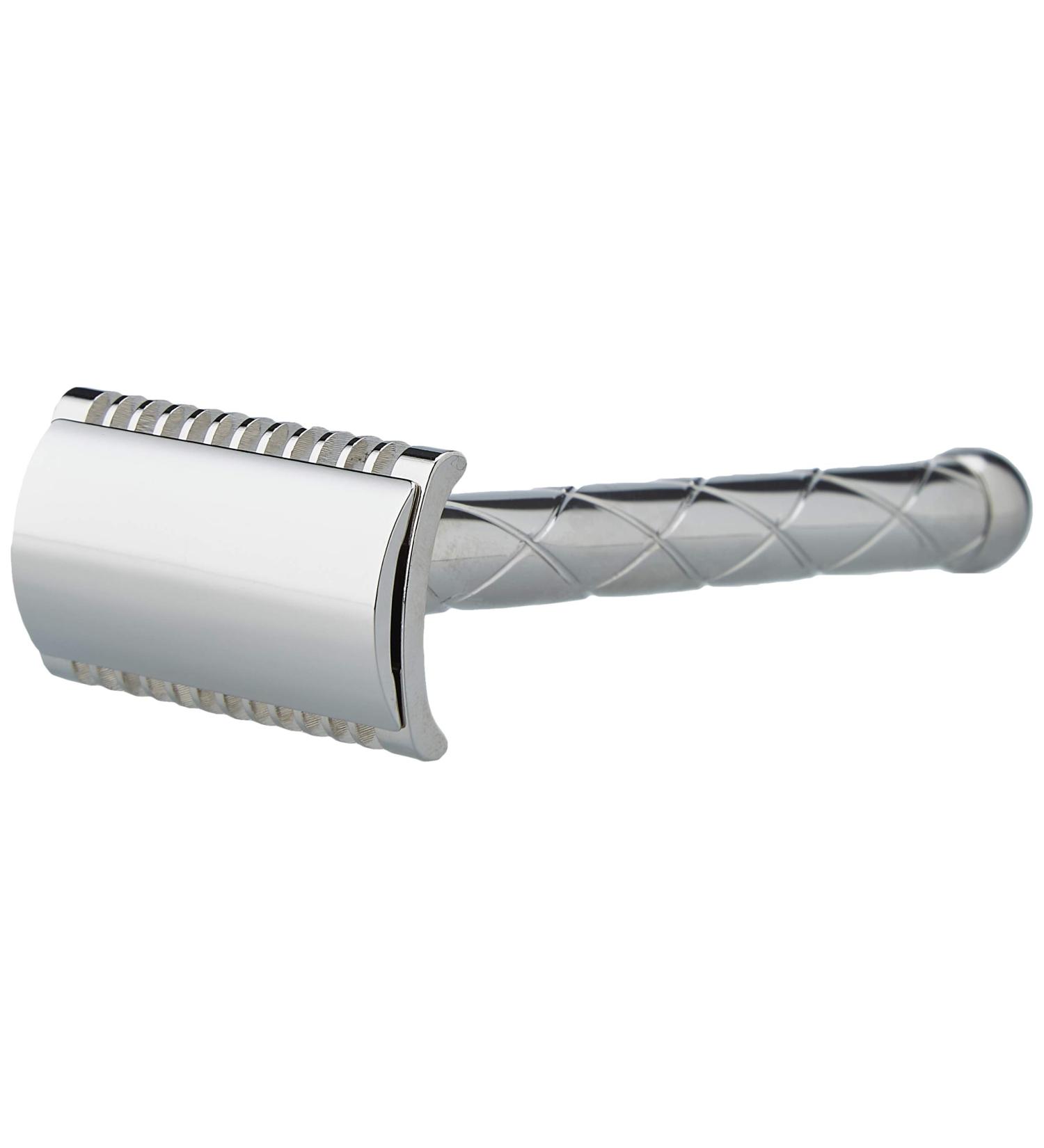 Fatip Classic Retro Nickel Plated Open Comb Razor - Large 1 Piece | Best International Shipping - Buy Online on GoSupps.com