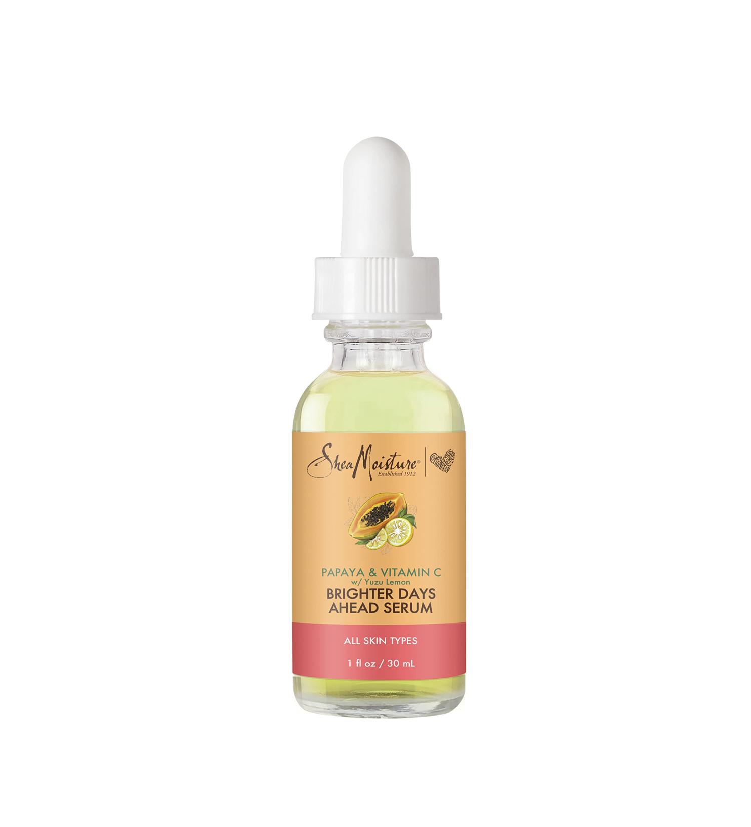 SheaMoisture Brighter Days Ahead Serum 1 oz - Radiant Skin Boost - Buy Online on GoSupps.com