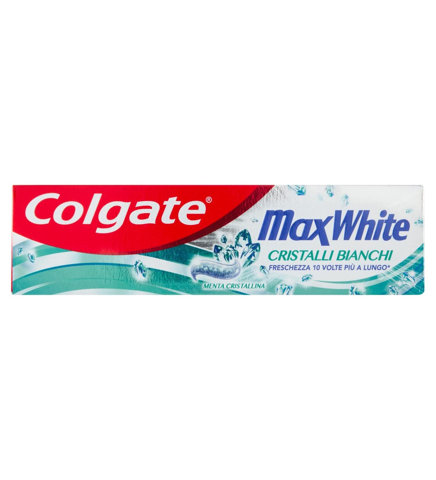  Colgate Colgate Max White Crystal Toothpaste 75 ml - Buy Online on GoSupps.com