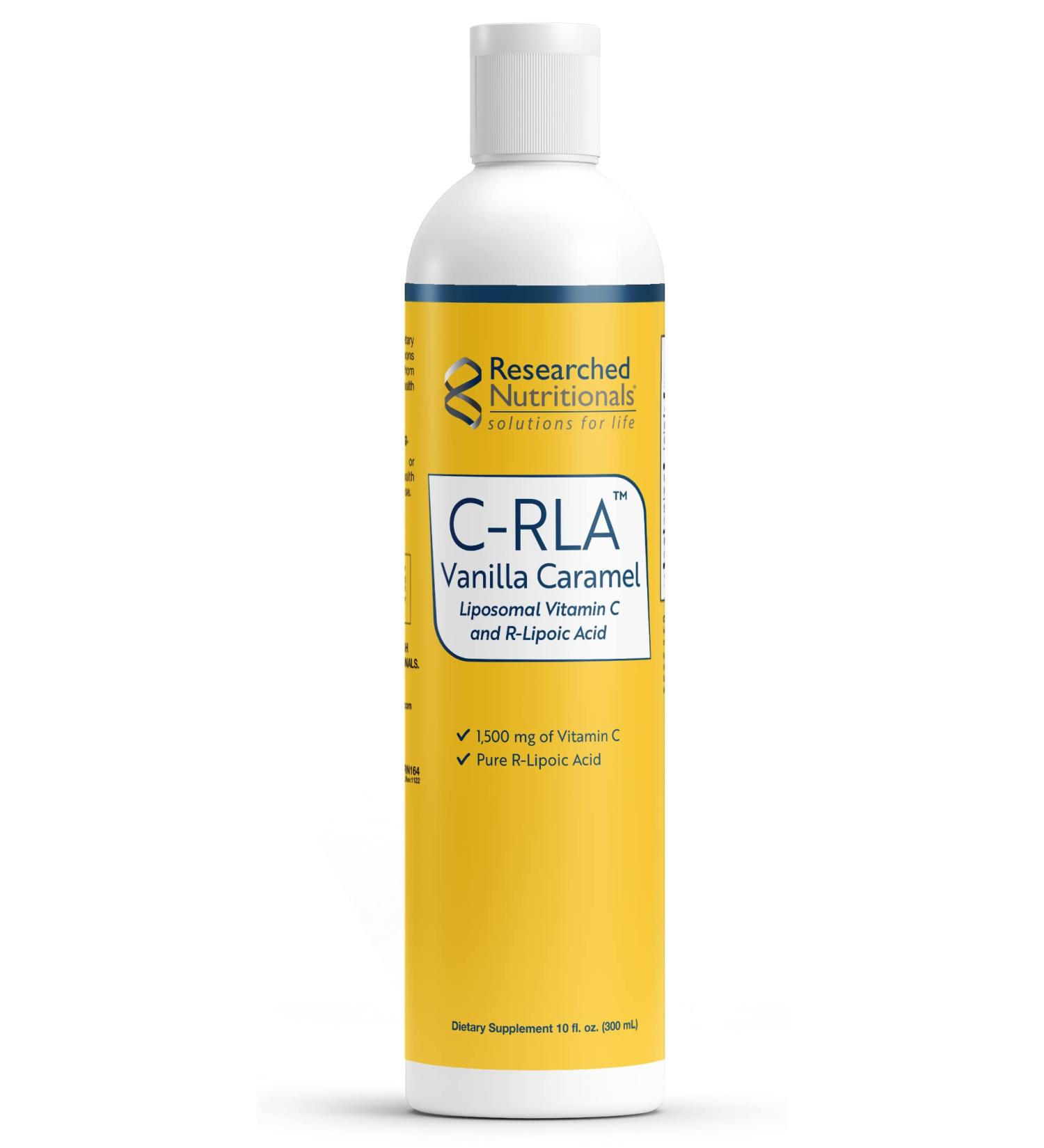 Researched Nutritionals C-RLA Vanilla Caramel (10 Fl Oz)