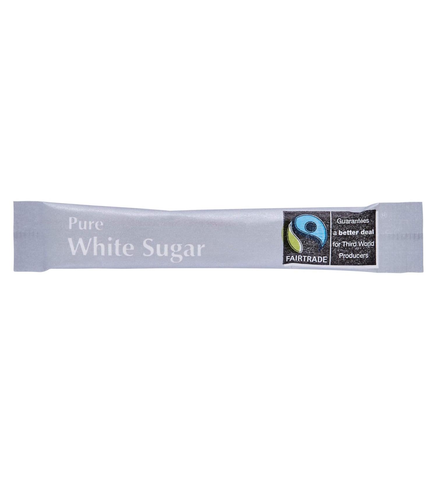 Country Range Fairtrade White Sugar Sticks 1000 (2 Packs) - Buy Online on GoSupps.com