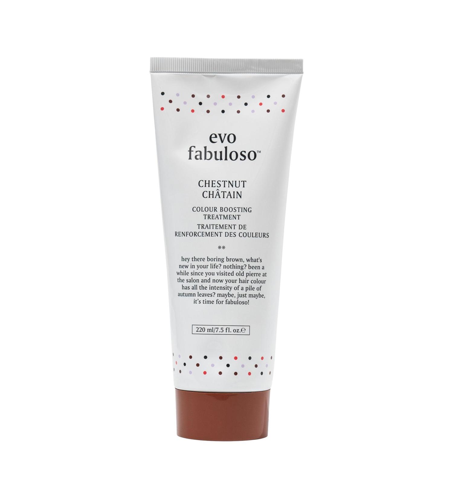 Evo Fabuloso Colour Intensifying Conditioner Chestnut 220ml - Best for Vibrant Hair Color & Shine | International Shipping Available - Buy Online on GoSupps.com