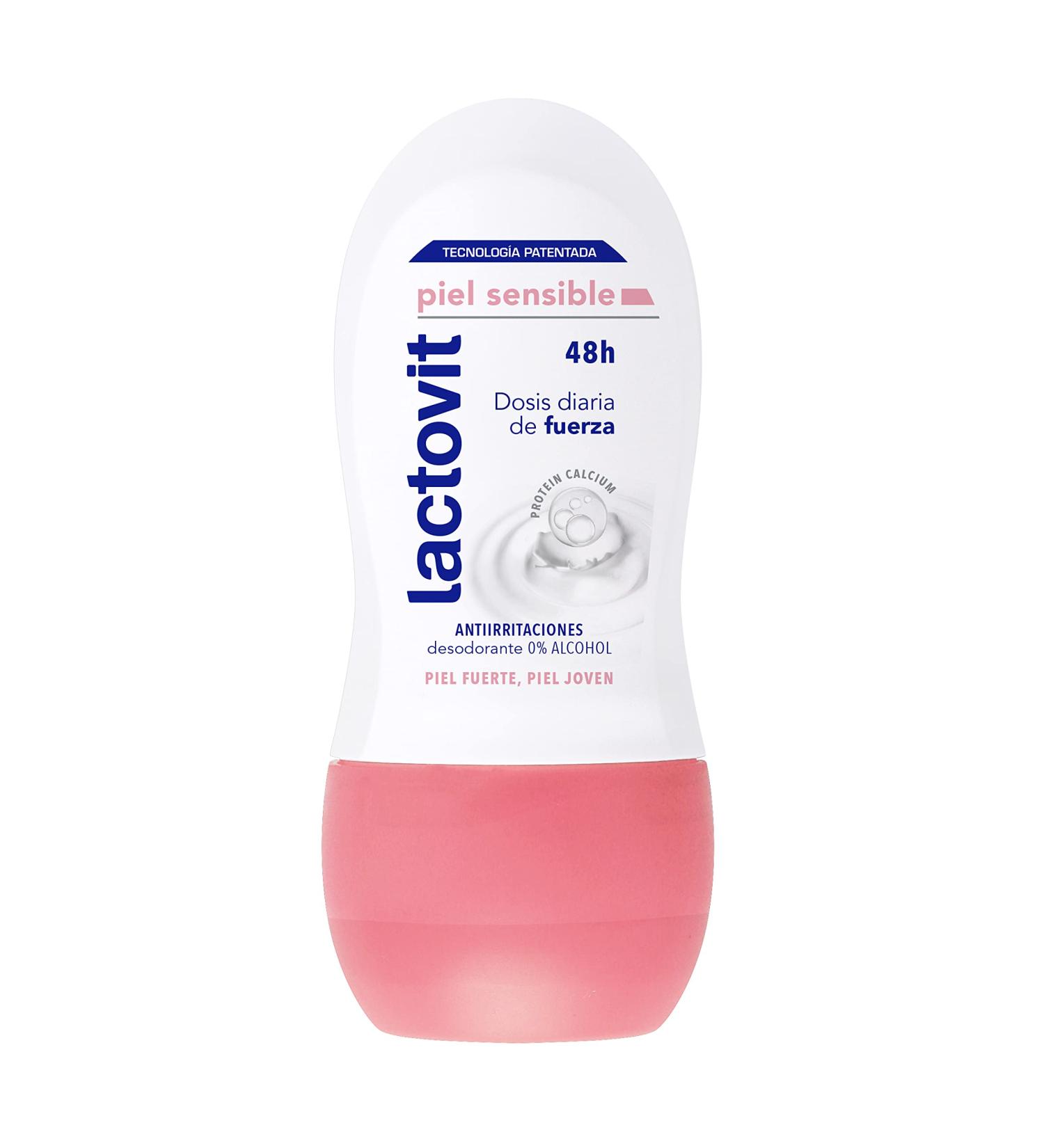 Lactovit Deo Roll 50ml for Sensitive Skin - Long-Lasting Protection - Buy Online on GoSupps.com