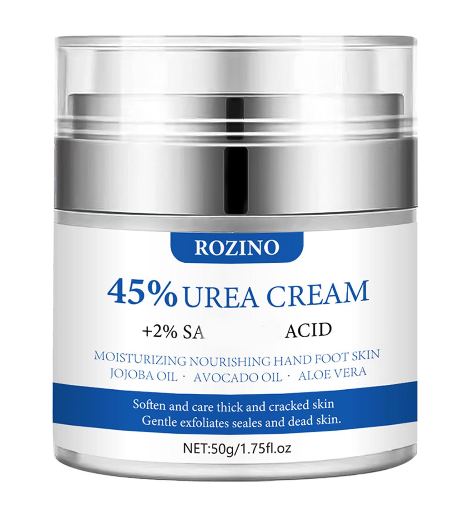Urea Foot Cream - 45% Urea Cream for Feet - Cracked Heel Repair Cream - Foot Nourishing Cream for Dry Skin Deep Moisturizing - 50g Callus Remover Nourishes Soften for Feet and hand - Buy Online on GoSupps.com