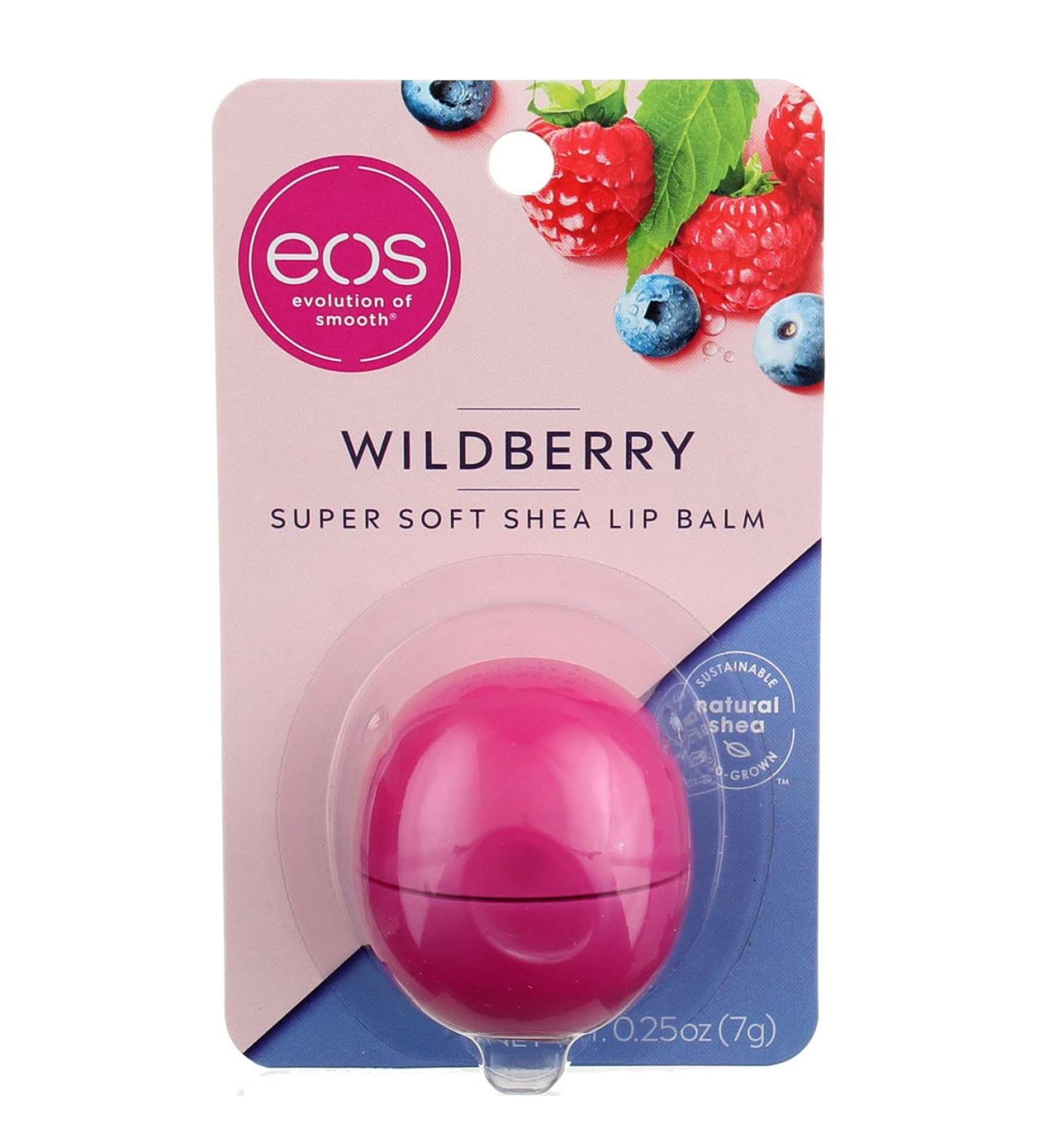 EOS Lip Balm (Pack of 6) (Strawberry Sorbet) - Buy Online on GoSupps.com