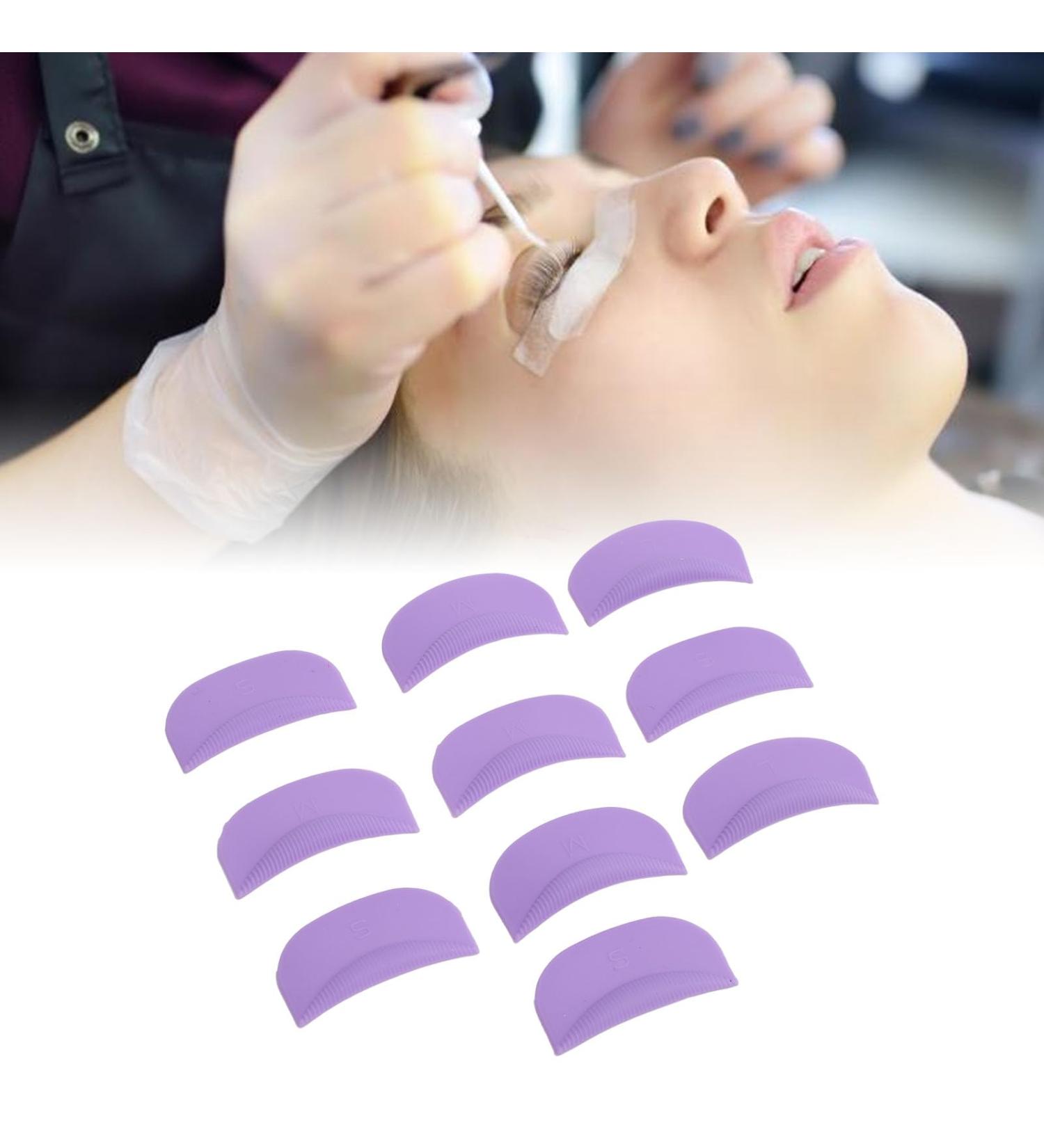 Silicone Eyelash Pads 15 Pair Silicone Eyelash Pads Reusable 3 Sizes Lash Perm Lash Lift Rods Eyelash Perming Curler Lash Lifting Pads - Buy Online on GoSupps.com