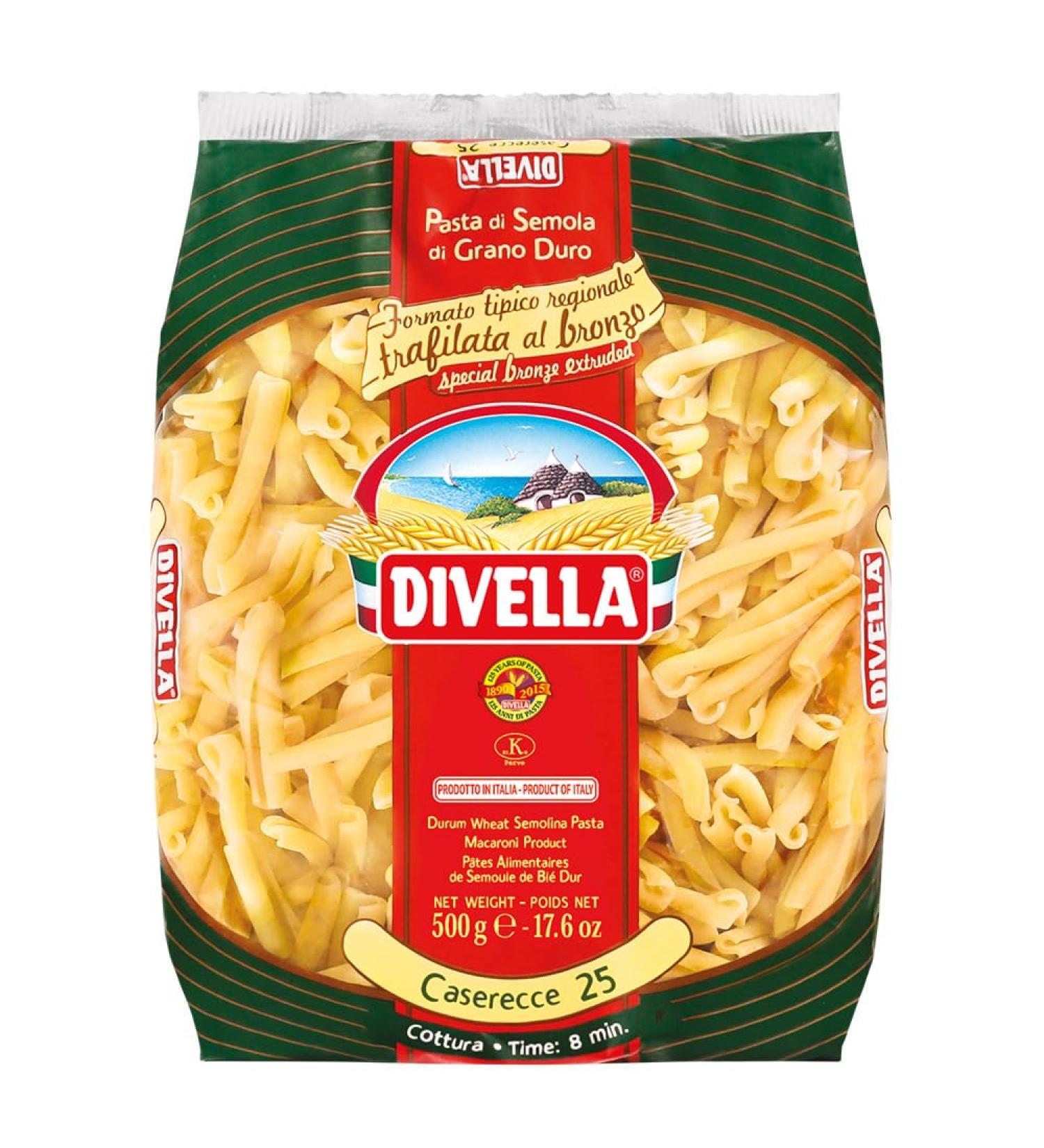 DIVELLA CASERECCE 500 gr. (5 boxes of 500 g)