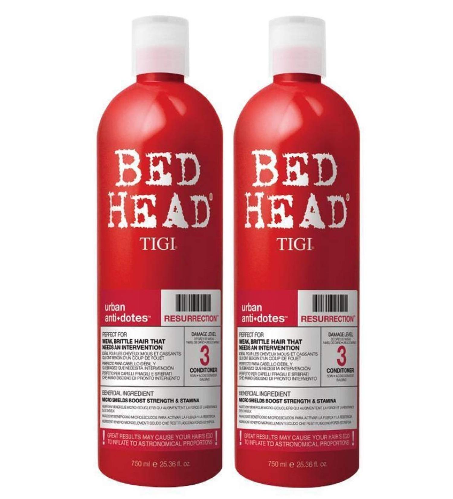 2x TIGI Bed Head Resurrection Conditioner XXL 750 ml