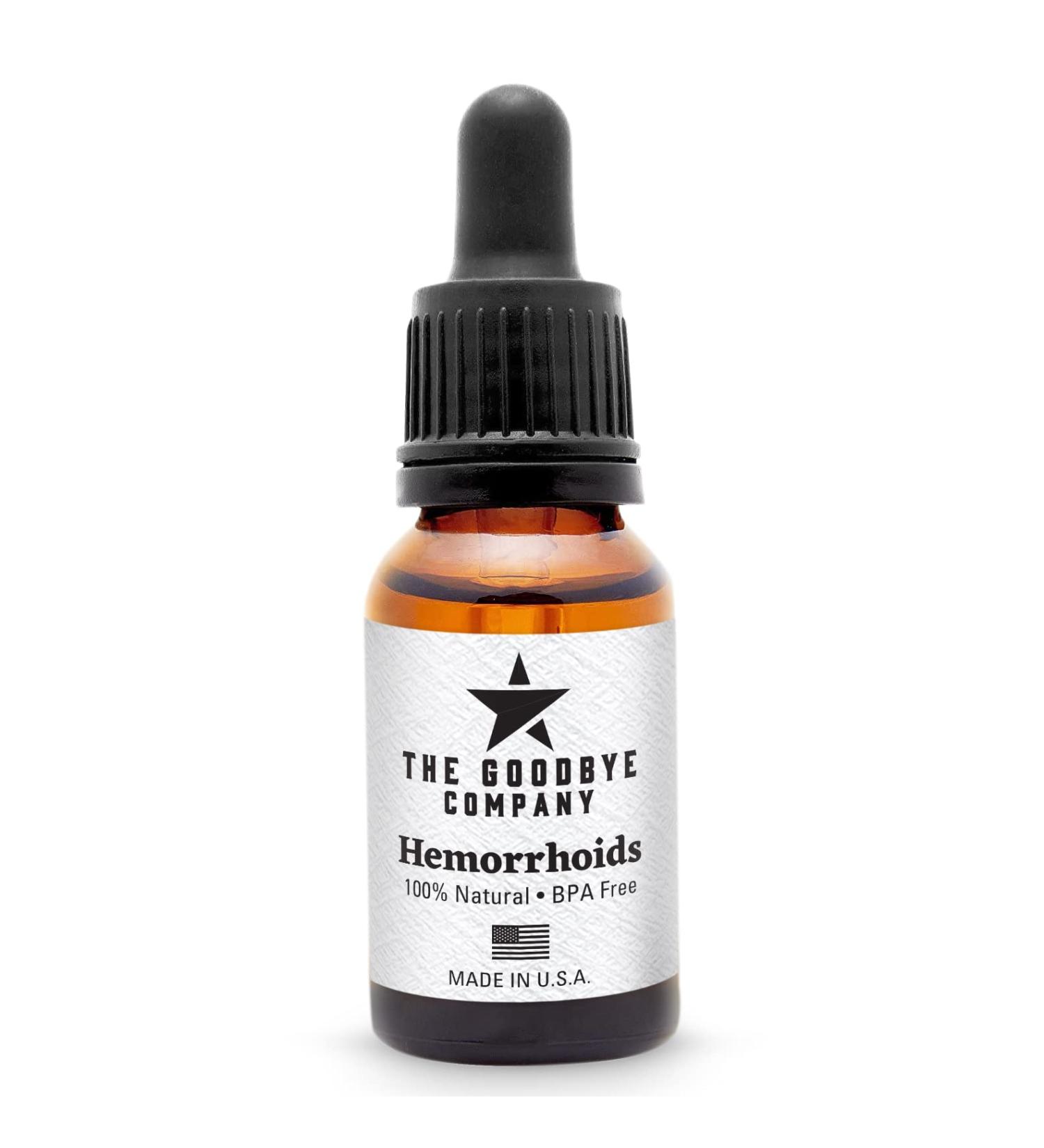 Natural Vegan Hemorrhoid Healing Serum - Shrink Hemorrhoids with USA-Made Treatment (15 ml) - Buy Online on GoSupps.com