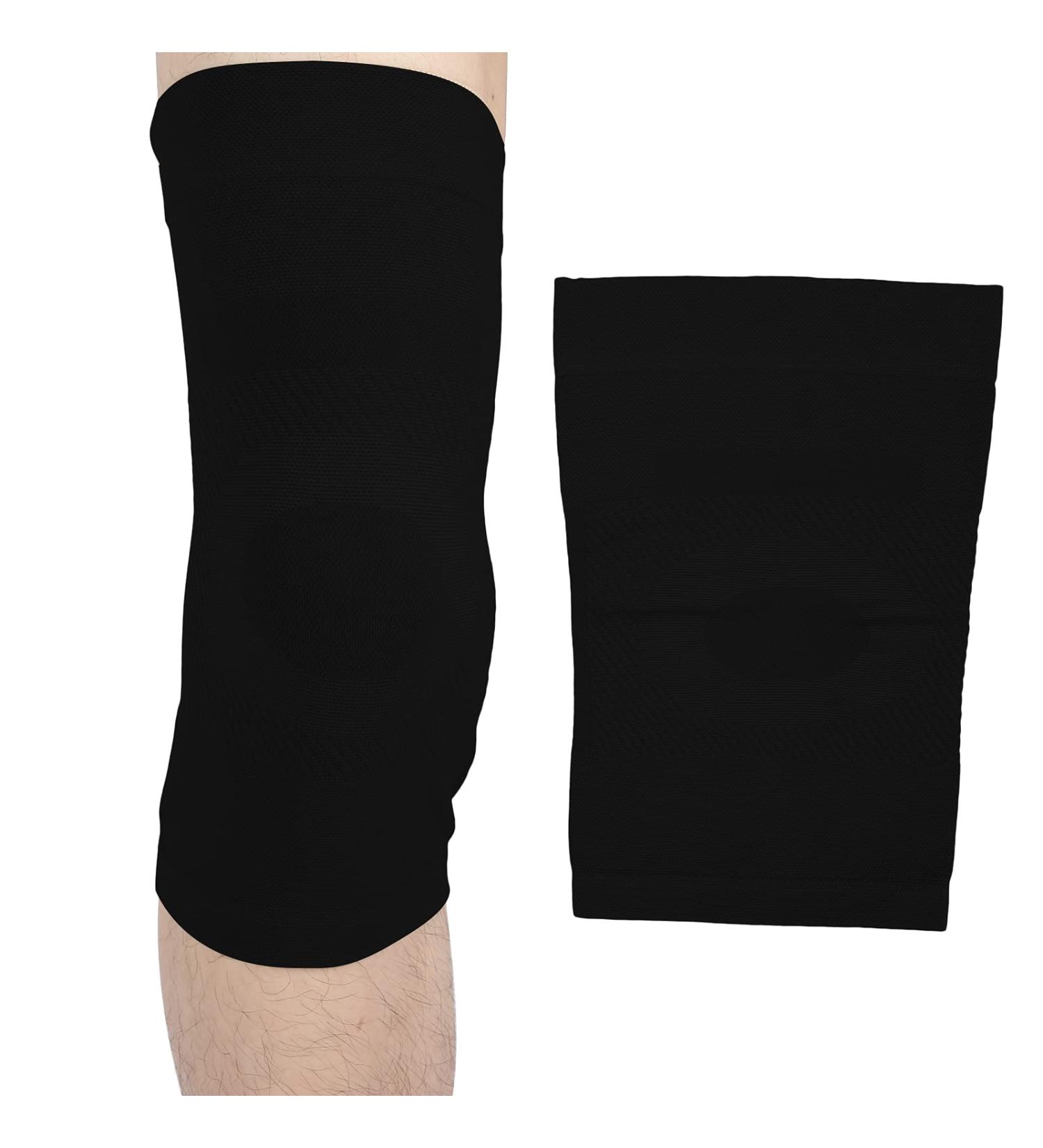 Knee Sleeve for Men & Women - Compression Elastic Support Brace for Running Hiking Meniscus Tear Arthritis & Joint Pain Relief (Large - Buy Online on GoSupps.com