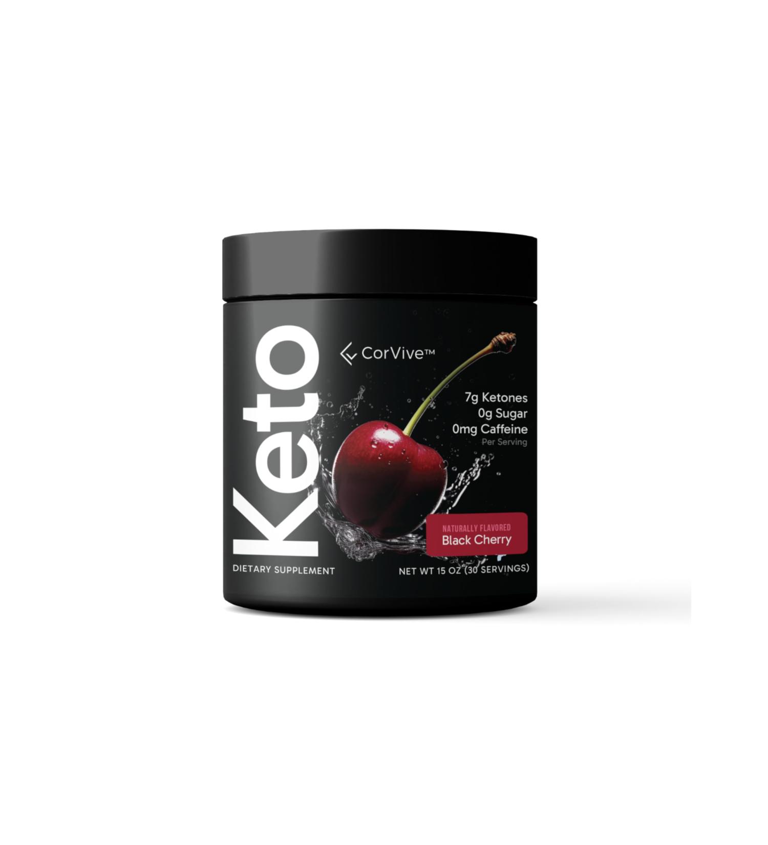 Premium Ketone Powerhouse Powder - Black Cherry | Energy Performance & Recovery | 30 Servings Made in USA - Buy Online on GoSupps.com