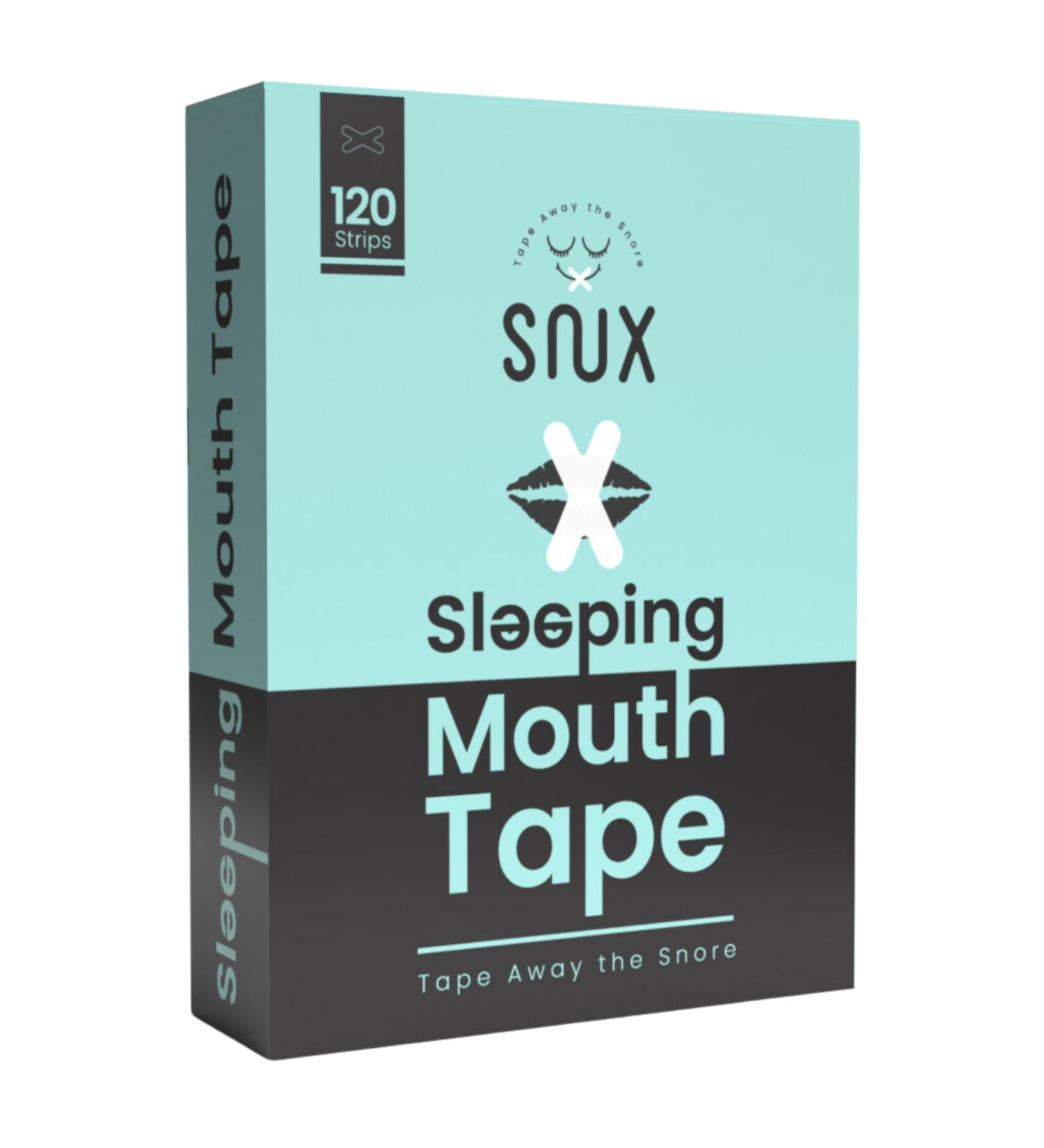 Snux Tape - 120 X-Shaped Strips for Anti-Snoring & Nasal Breathing - Buy Online on GoSupps.com