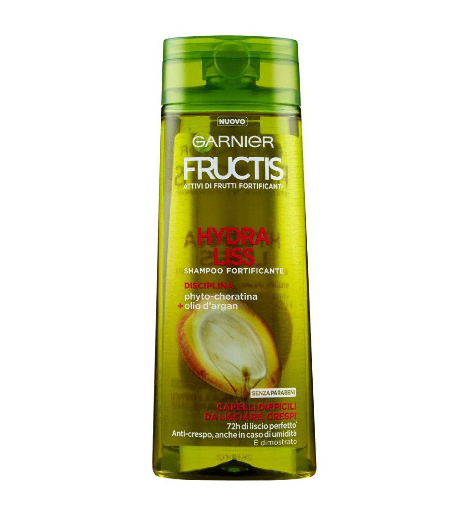 Garnier Fructis Hydra Liss Fortifying Shampoo for Frizzy Hair 250 ml