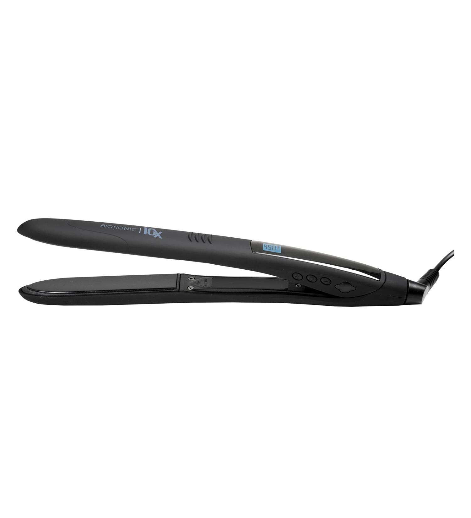 BIO IONIC Styling Iron Black - Professional Ceramic Hair Straightener - Buy Online on GoSupps.com