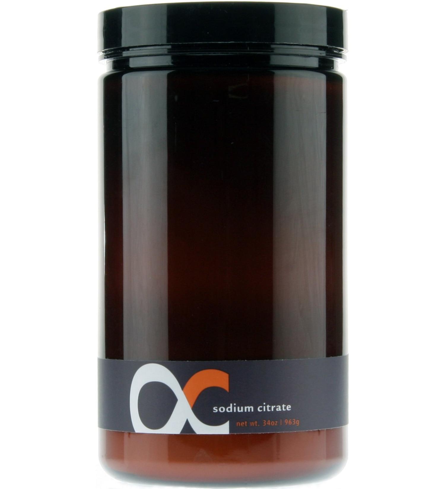4mular Pure Sodium Citrate in Amber Jar 34 oz