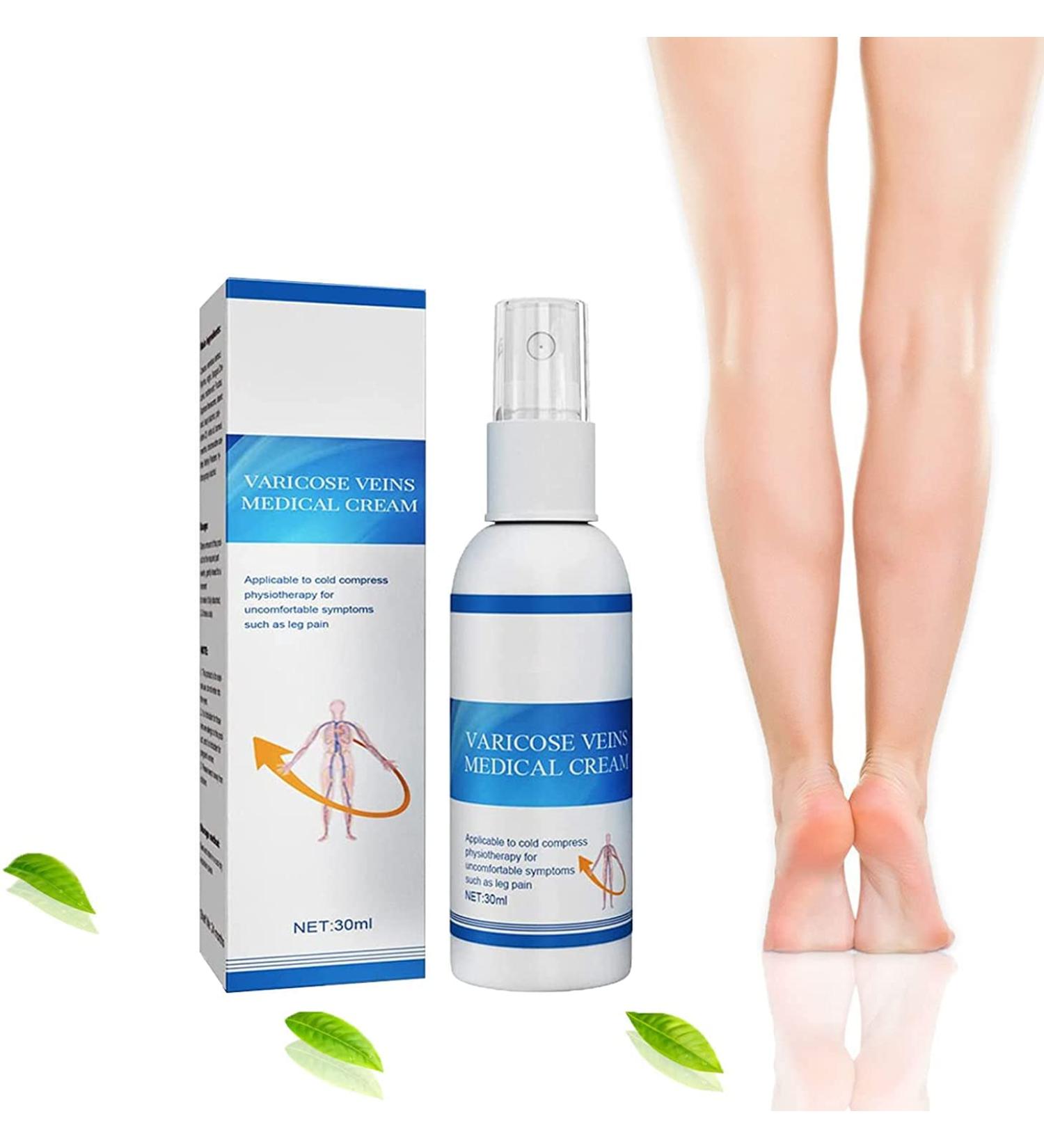Vein Fix Varicose Treatment Spray - Spider Vein & Varicose Veins Miracle Relief - Buy Online on GoSupps.com