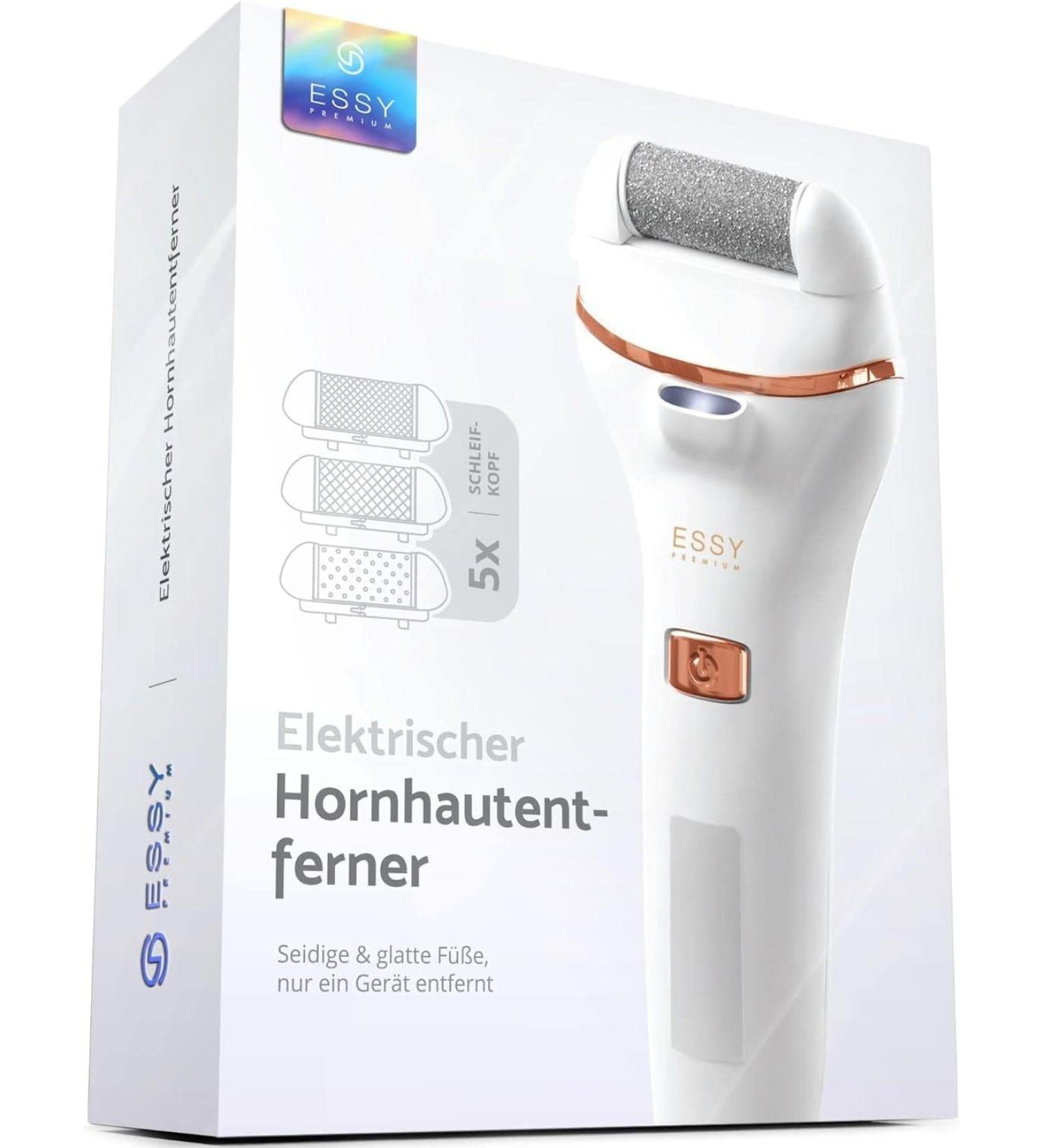 Electric Callus Remover Professional Callus Remover with 3 Replacement Rollers