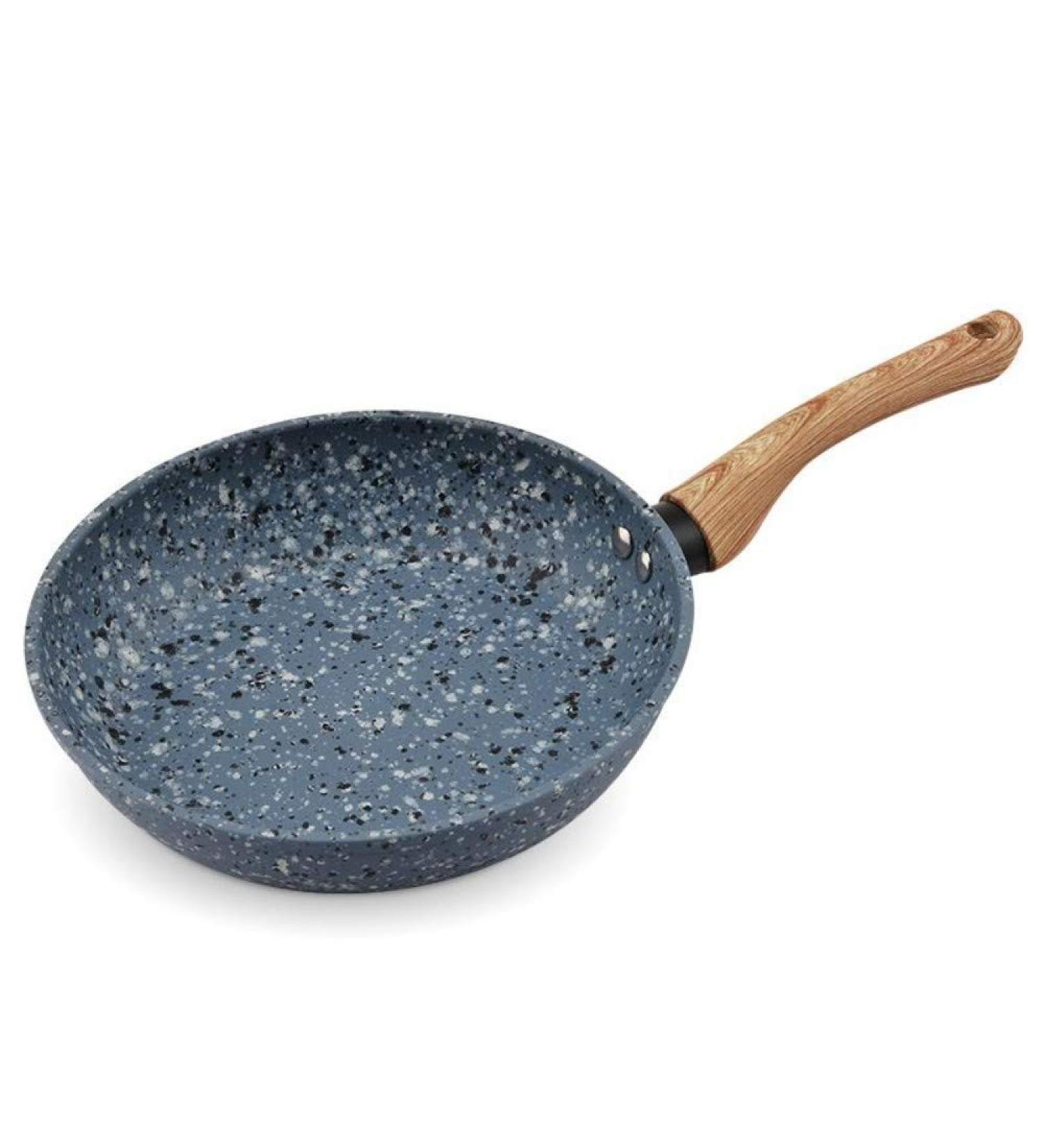 DameCo Frying pan Granite Coating Saucepan Non-Stick Pancake Pans Soup Sauce Pot Skillet Halogen Furnace Gas Kitchen Cooking Utensil Skillet Pan Frying Pan Interesting - Buy Online on GoSupps.com