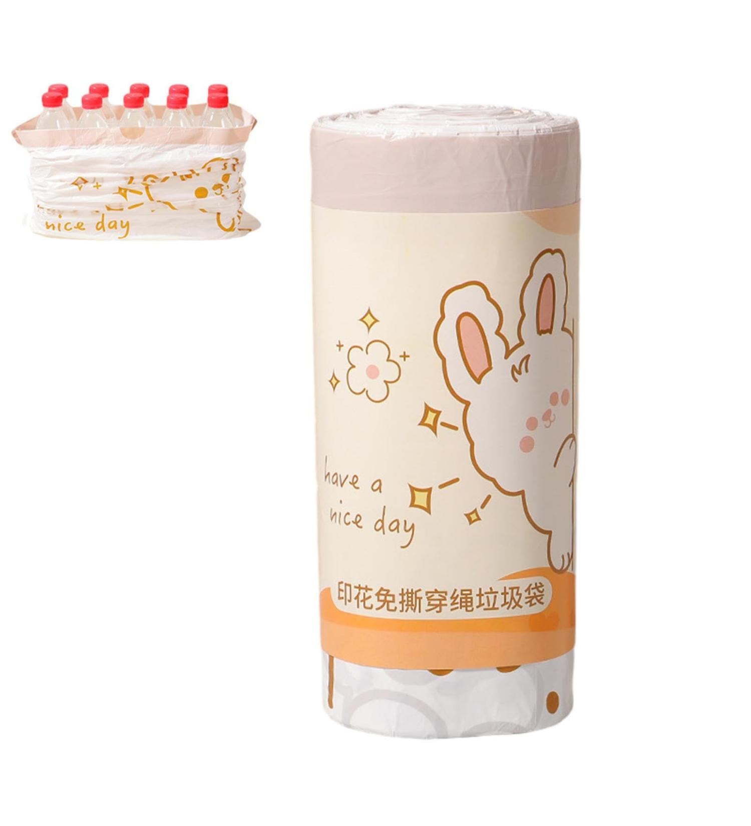 Trash Bags Small Drawstring Garbage Bags | Unscented Waste Basket Trash Bag with Strong Load-Bearing Capacity for Kitchen Home and Bedroom Dalian - Buy Online on GoSupps.com