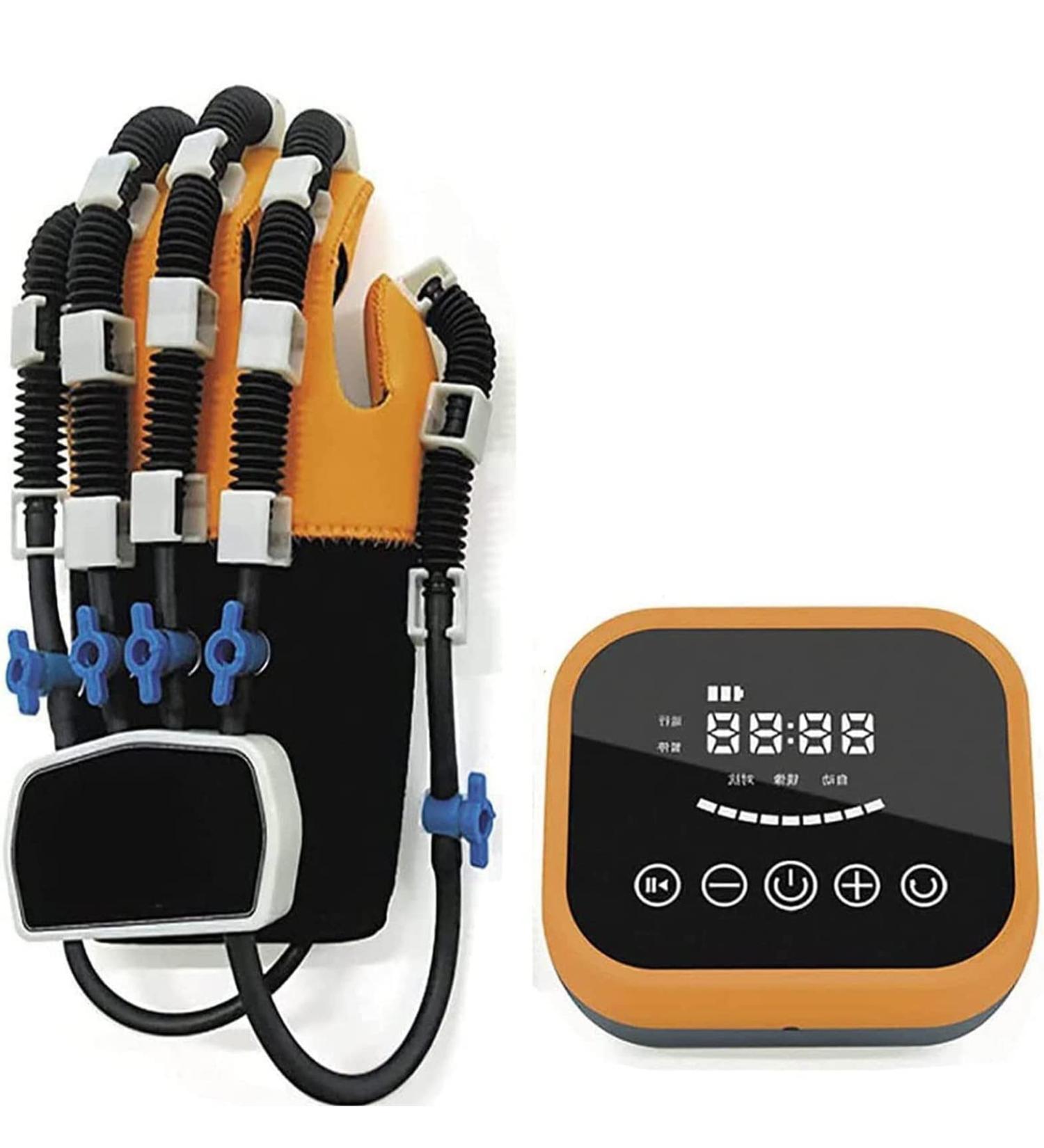 Rehabilitation Robot Gloves Stroke Hemiplegia Hand Splint Finger Orthosis for Arthritis Stroke Hemiplegia Patient(Size:L Color:Left) Large Left - Buy Online on GoSupps.com