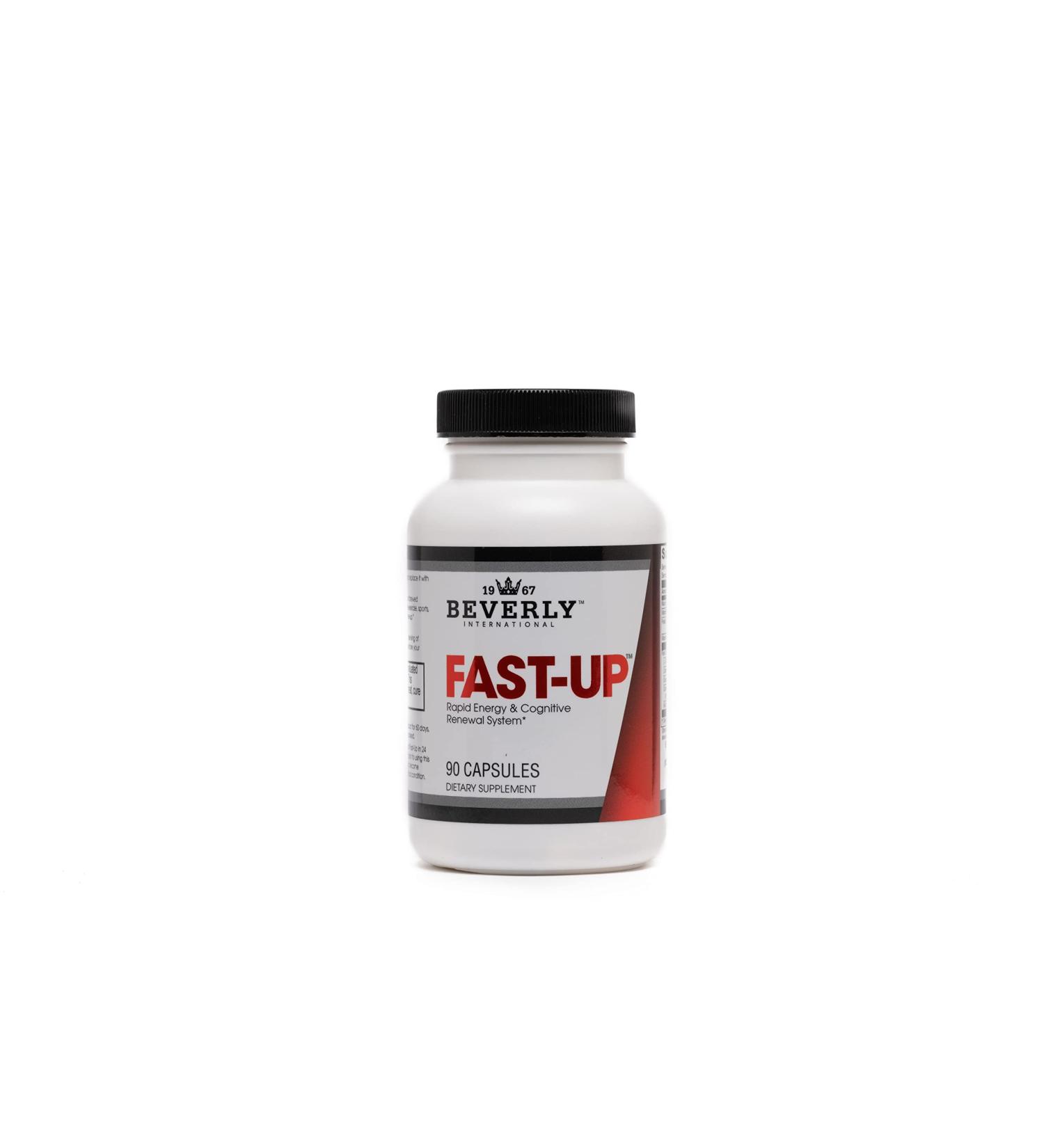 Beverly International Fast-Up 90 Capsules | Brain Booster for Clarity Focus Mood & Energy | Pre-Workout & Cognitive Performance Enhancement - Buy Online on GoSupps.com
