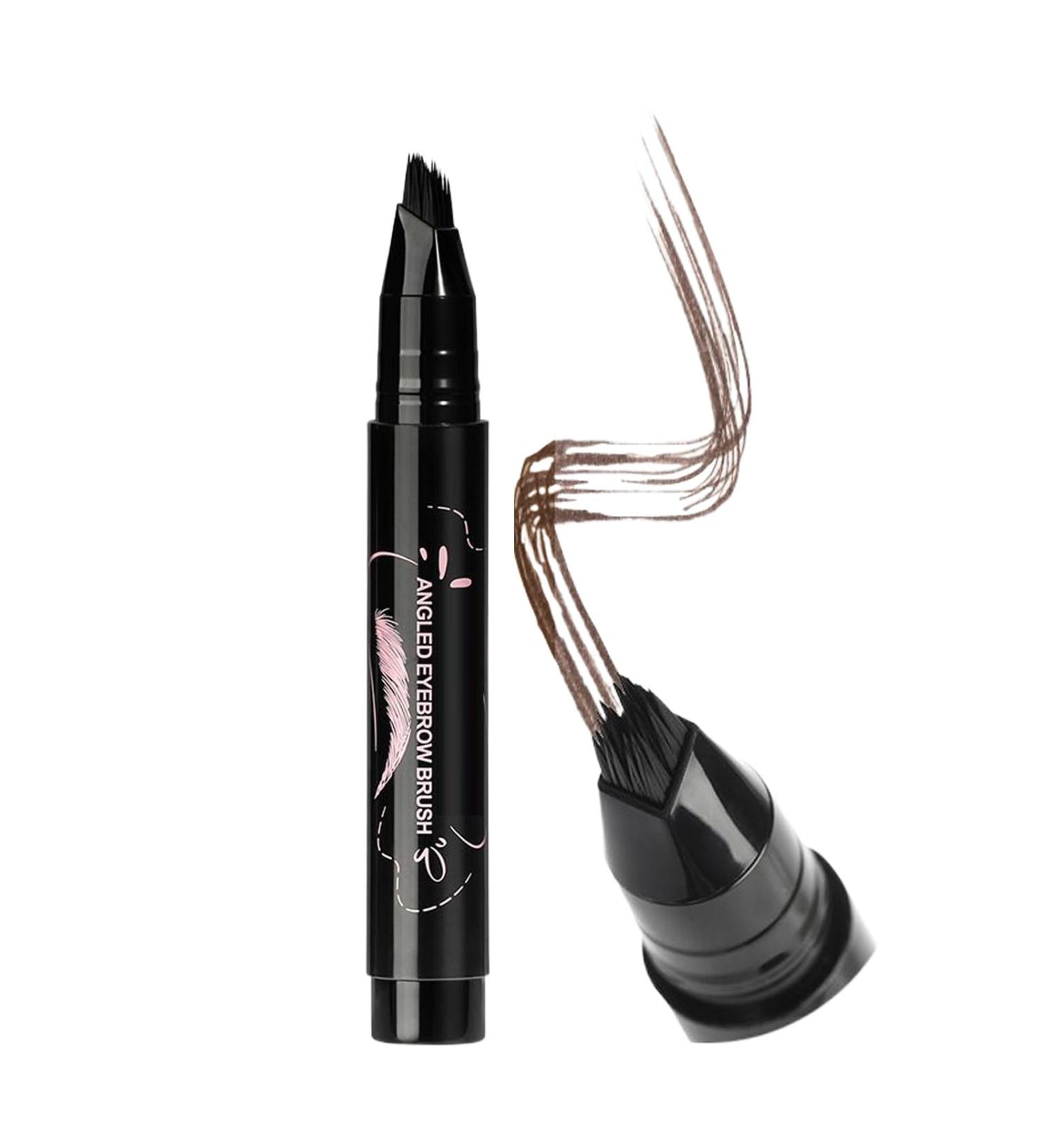  JINGLING JINGLING Eyebrow Color Water-Resistant Eyebrow Pen Long Hold Ultra-Fine Tip 0.5 ml Natural Makeup for Daily Use & Outings - Buy Online on GoSupps.com