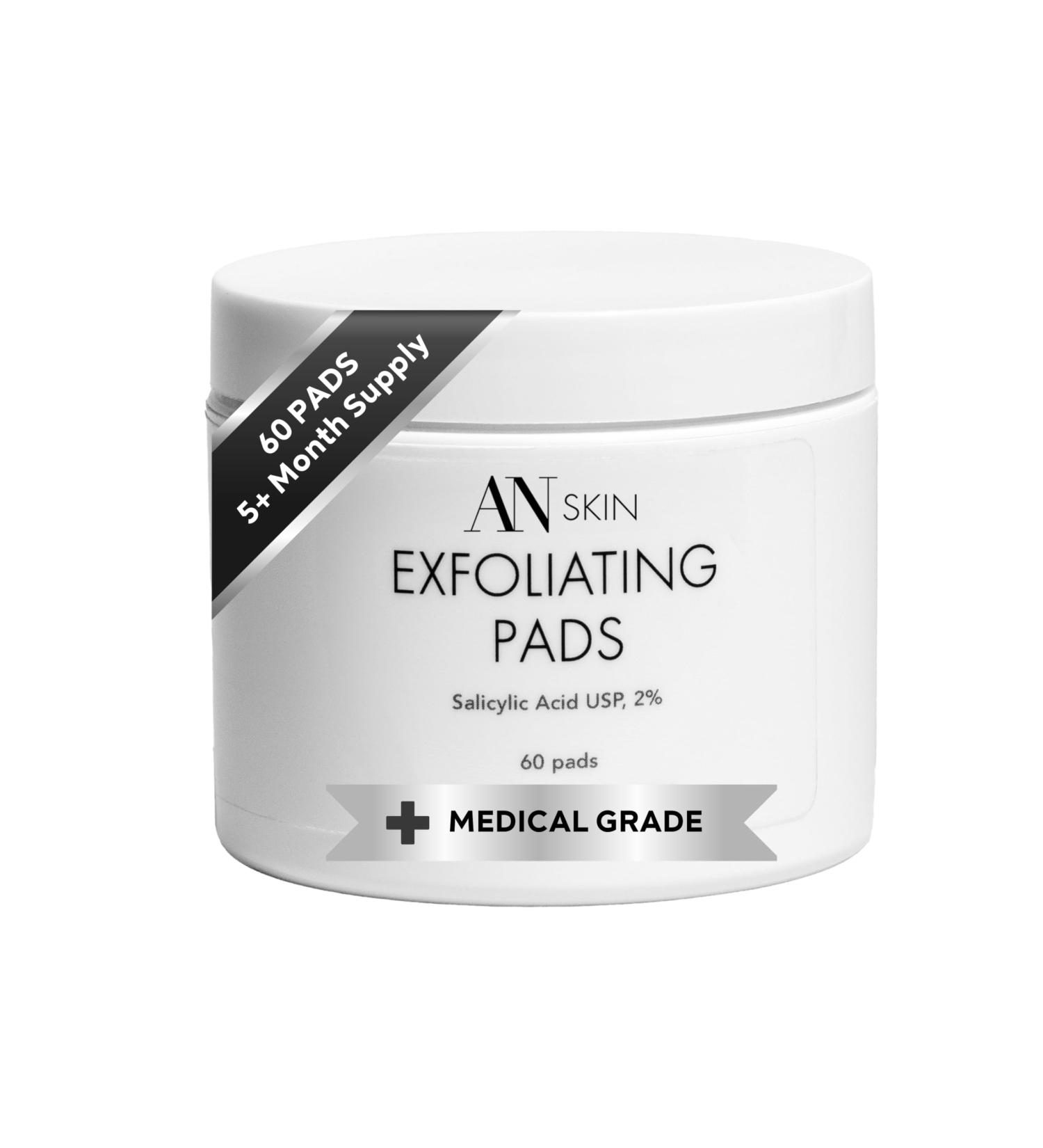 A N Skin Facial Exfoliating Pads | Clear Acne & Blackheads | Perfect Face Cleansing Sponges for All Skin Types - International Shipping Available - Buy Online on GoSupps.com