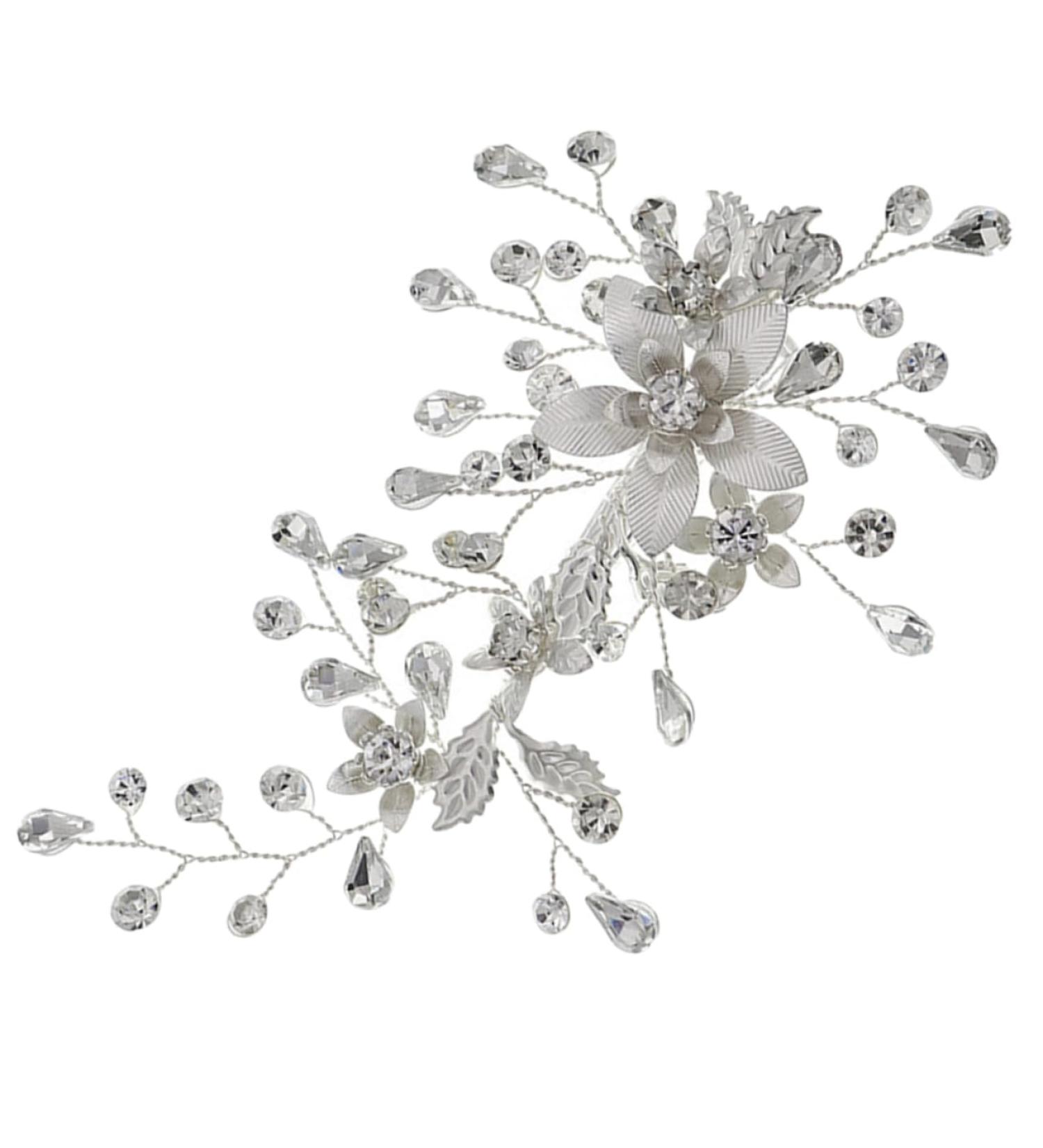 Ipetboom Bridesmaid Wedding Hairpin Girls Hair Accessory Girl Hair Clips Hair Accessories for Women Wedding Hair Barrette Barrettes for Girls Bride Hairpin Miss Hanfu Rhinestone Decorate - Buy Online on GoSupps.com