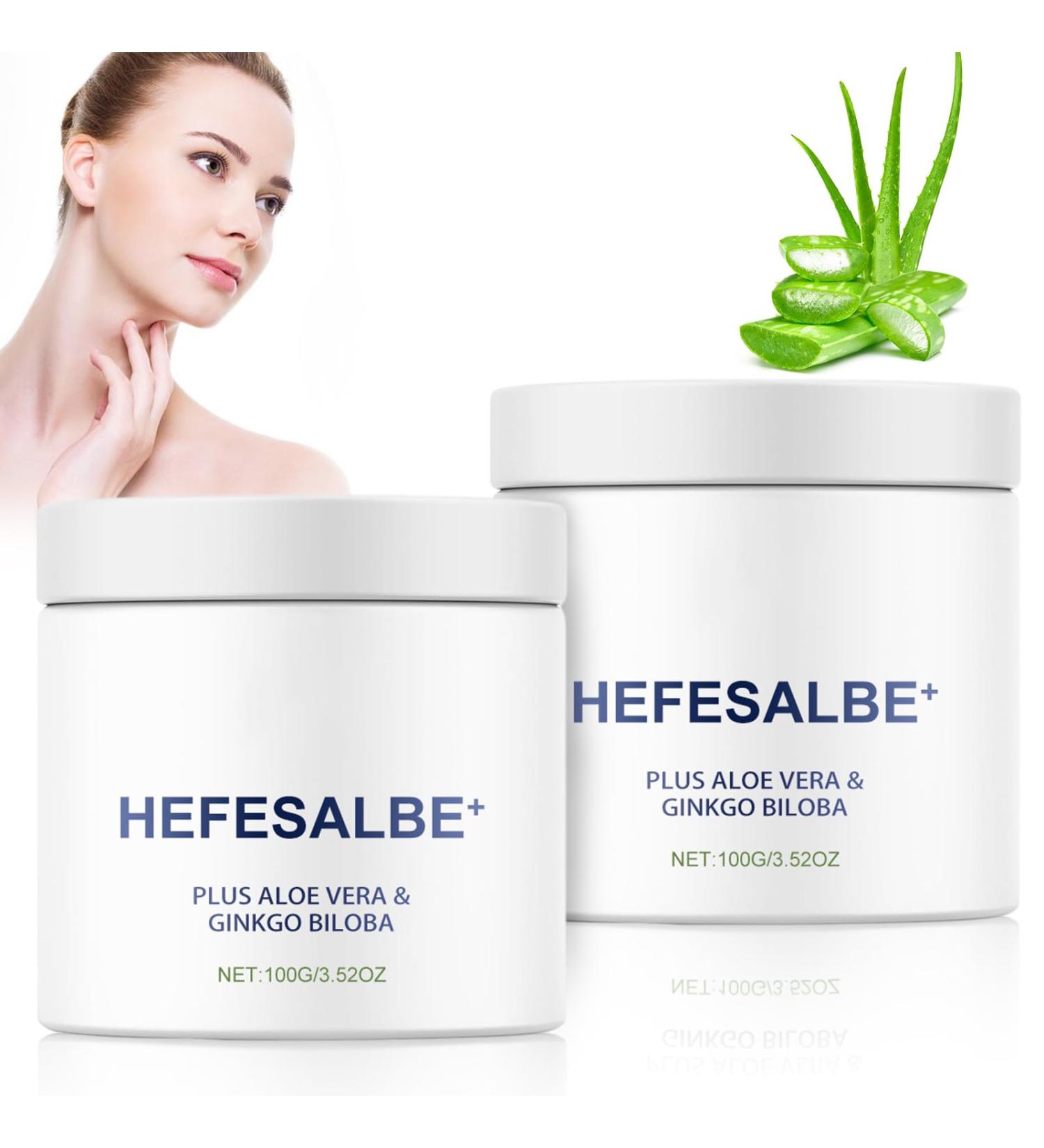 Yeast Ointment for All Skin Types - 2PCS Moisturizing Cream for Grater & Dry Skin Repair | Gentle Skin Care for Men & Women - Buy Online on GoSupps.com