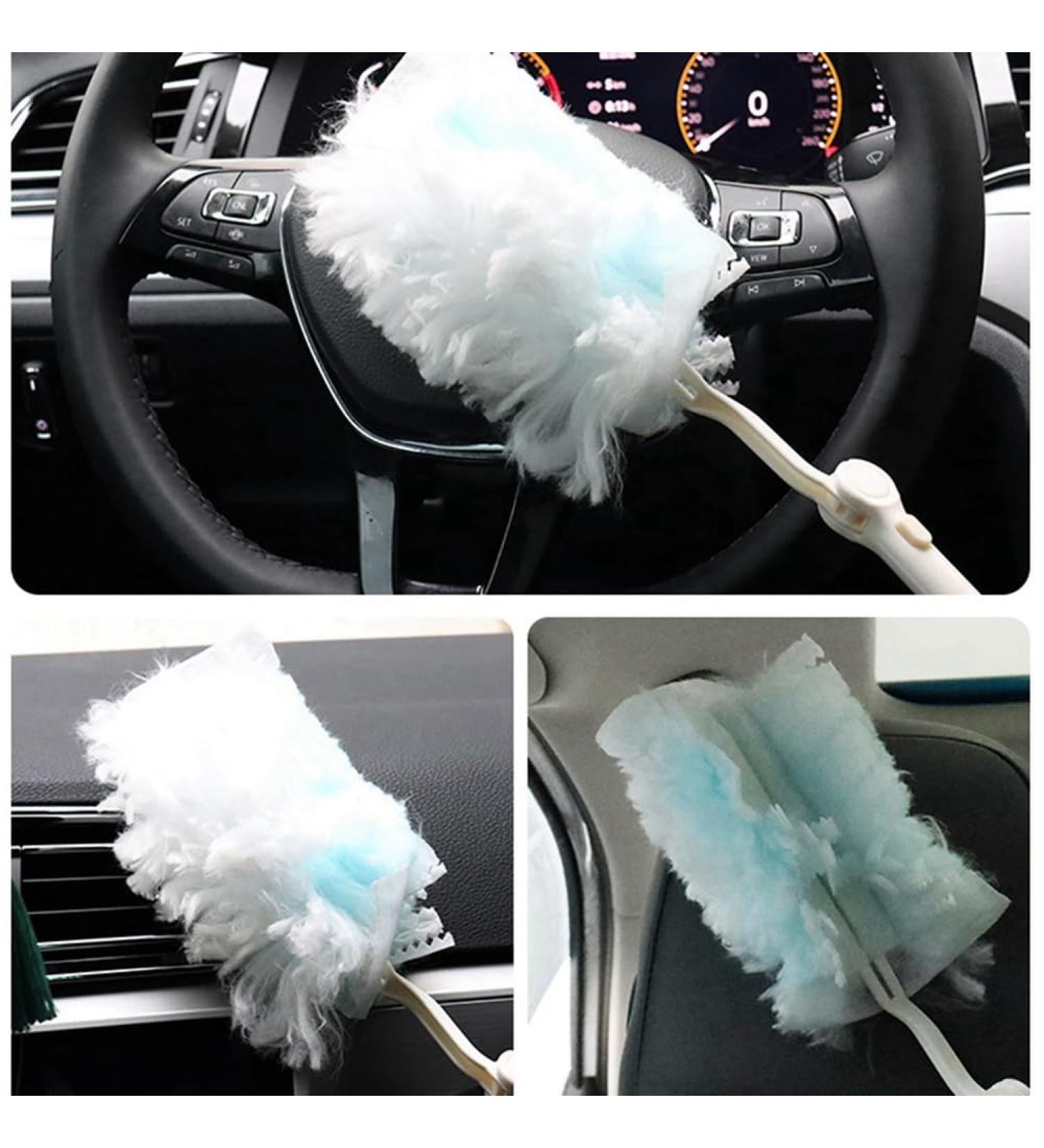 dinio Replace Heads Disposable Duster Refills Bulk Replacement Fit for Cleaning Home Office Blinds Car Duster Clean A 1Set - Buy Online on GoSupps.com