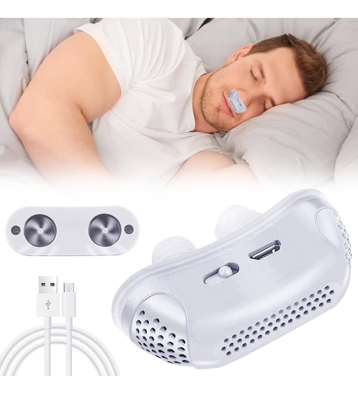 Adjustable & Breathable Anti Snoring Device for Better Sleep - Effective Snoring Solution in White - Buy Online on GoSupps.com