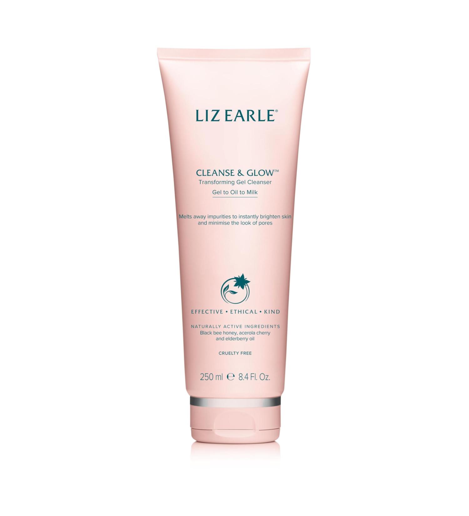 Liz Earle Cleanse & Glow Transforming Gel Cleanser 250ml - Buy Online on GoSupps.com