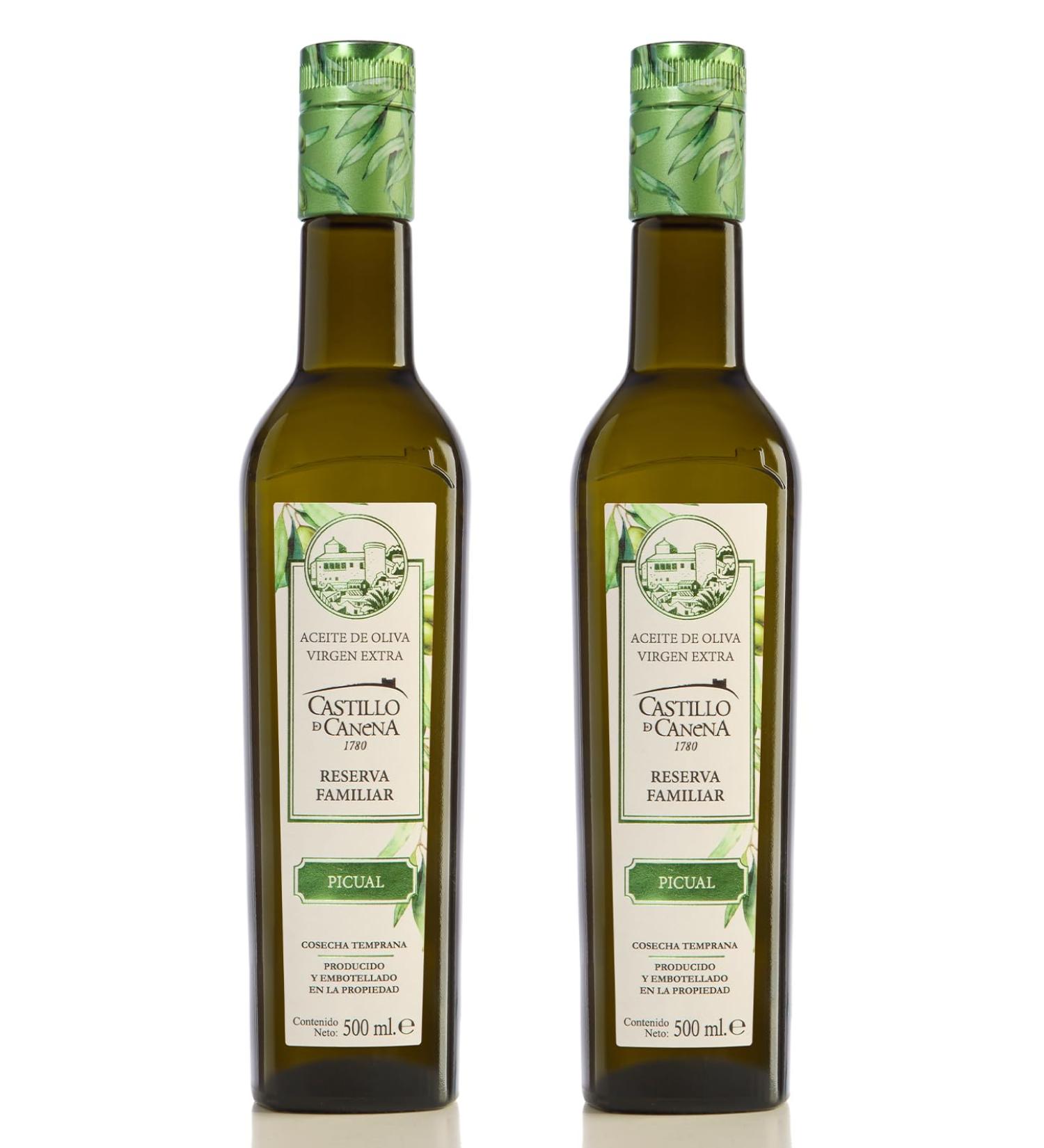 CASTILLO DE CANENA - Family Reserve Picual (Reserva Familiar Picual) - Packaging 2 bottles 500 ml