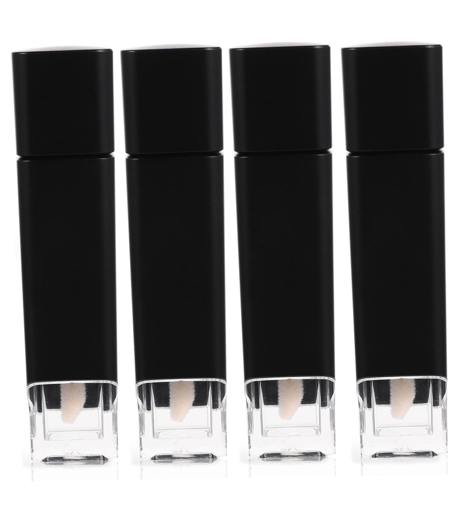 VICASKY 4pi ces Pot de Gloss Vide Rechargeable Flacon de Soin pour L vres pour Femme Tube de Gloss DIY L ger et Pratique - Buy Online on GoSupps.com