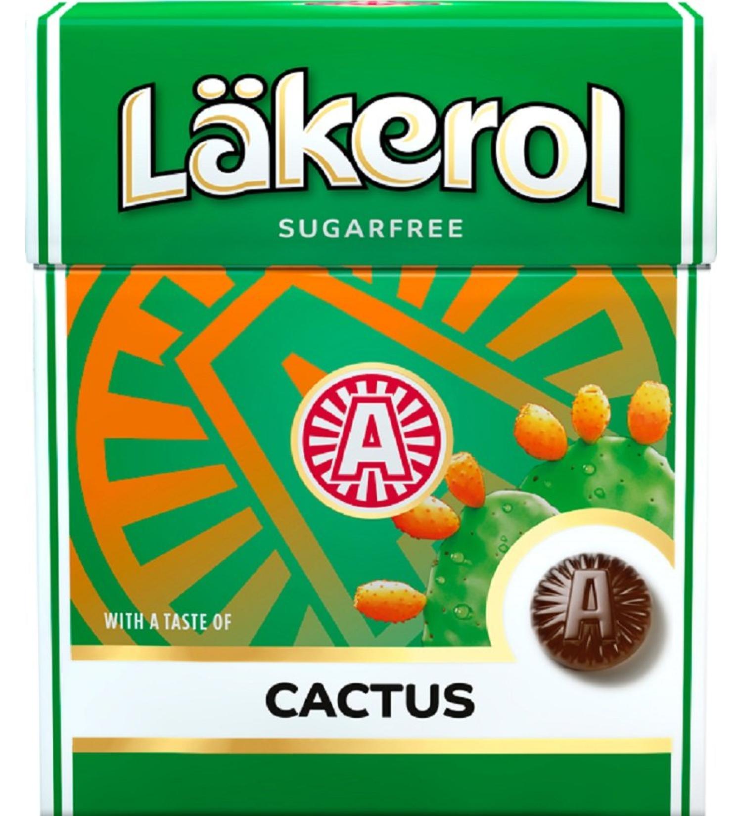 Cloetta Lakerol Sugar Free Lozenges 24 Boxes of 25g