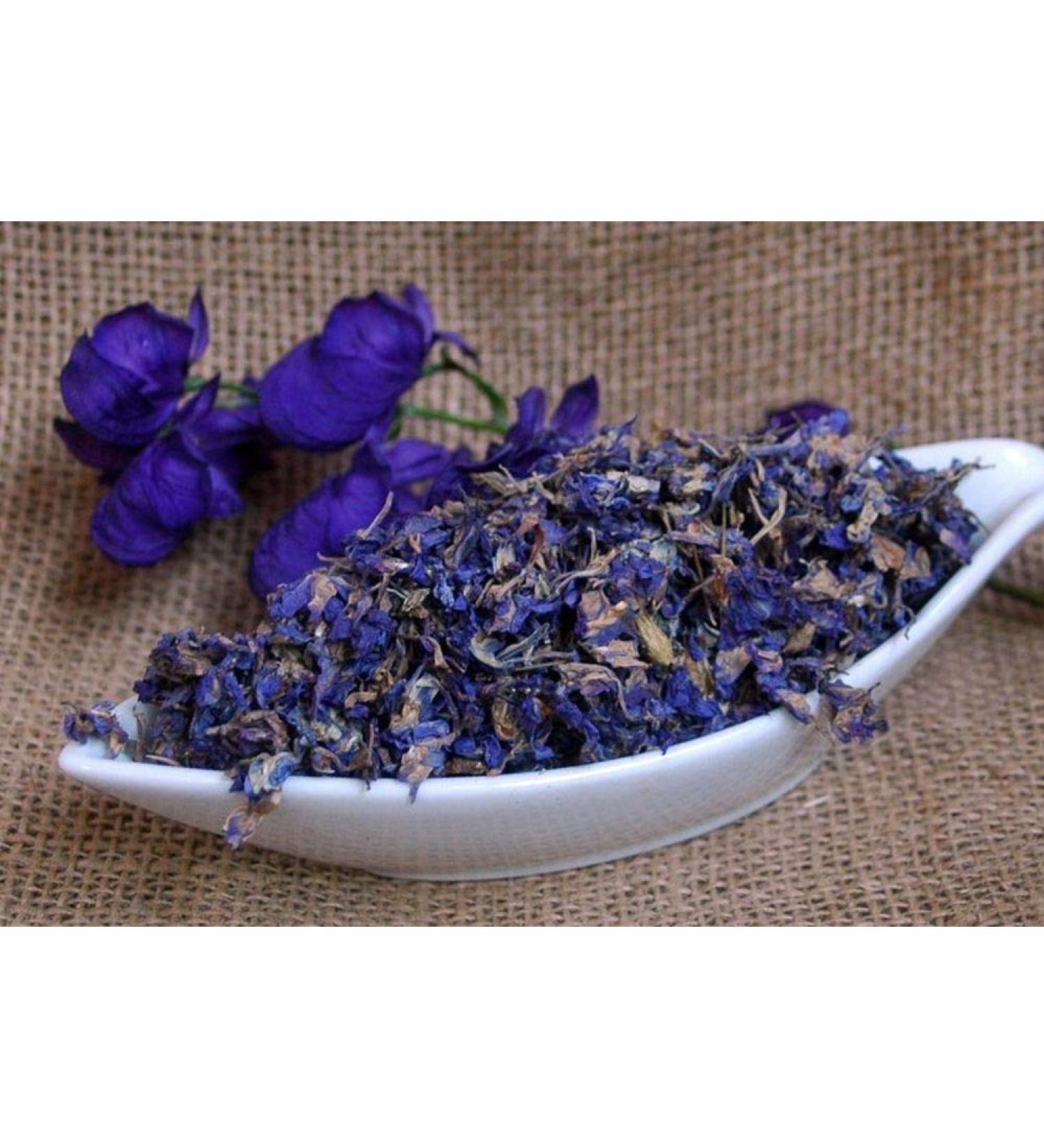 Krauterino24 Krauterino24 - Purple Knight's Thorn Flowers - Quantity: 100 g