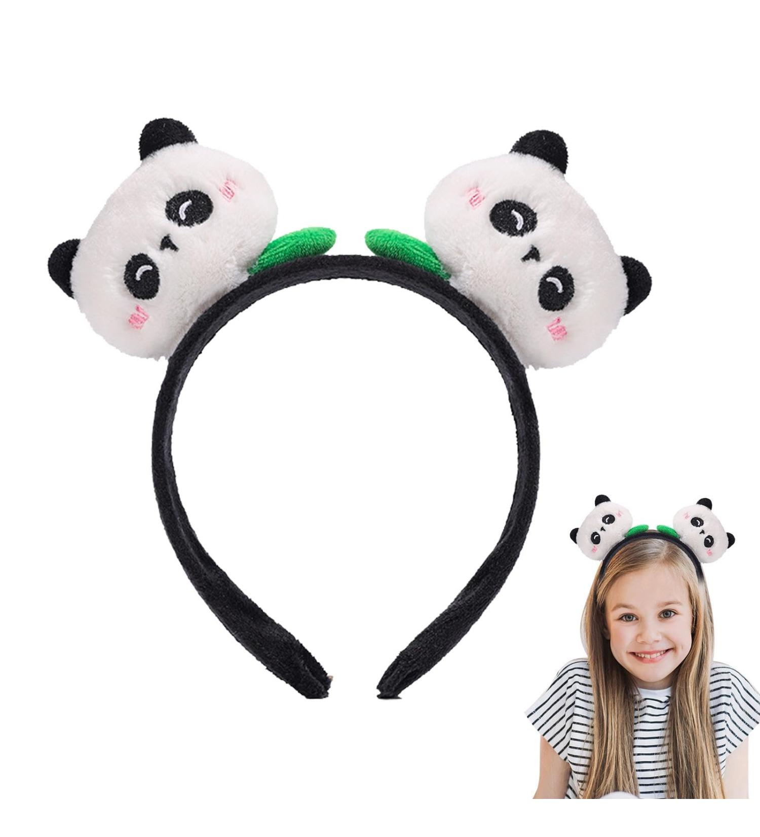 Animal Headbands Adorable Hairbands Cartoon Novelty Panda Hair Hoop Accessory Perfect for Halloween Cosplay  - Buy Online on GoSupps.com