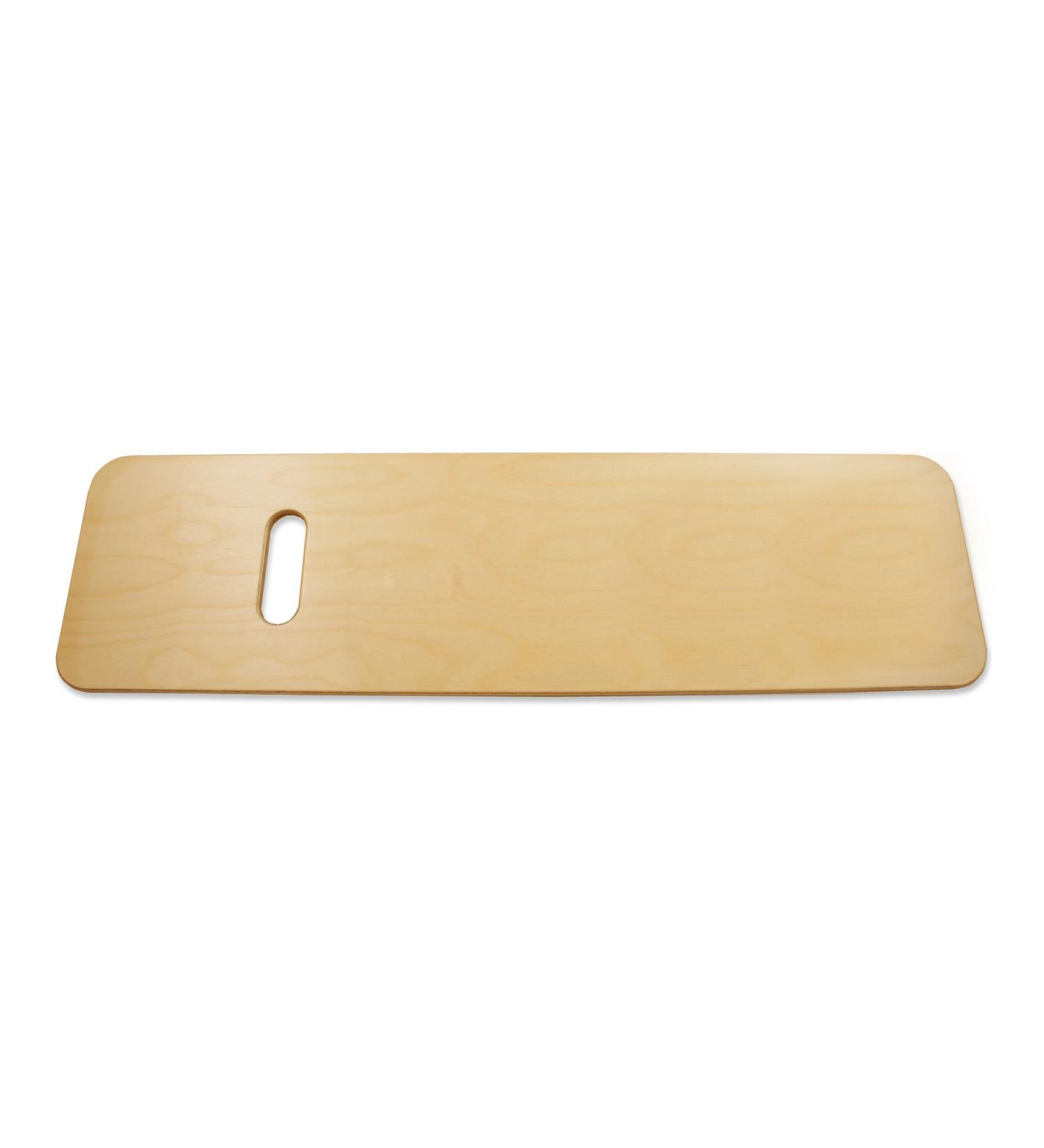 Rehabilitation Advantage Durable Birch Wood Transfer Board Thick x 24 Long with Hand Hole