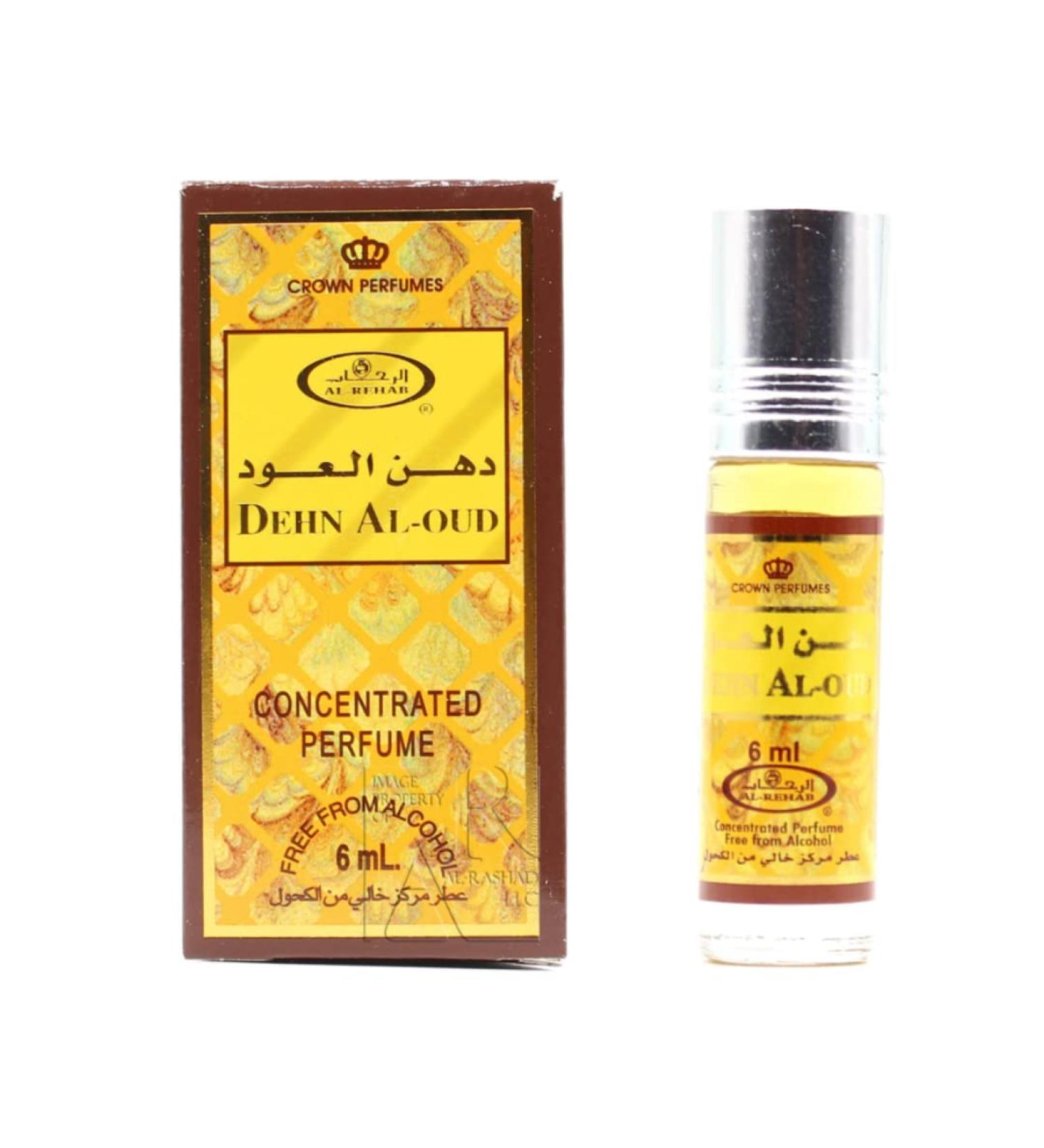 Al-Rehab Premium Arabian Perfume Oil - 6Ml - Dehn AL Oud
